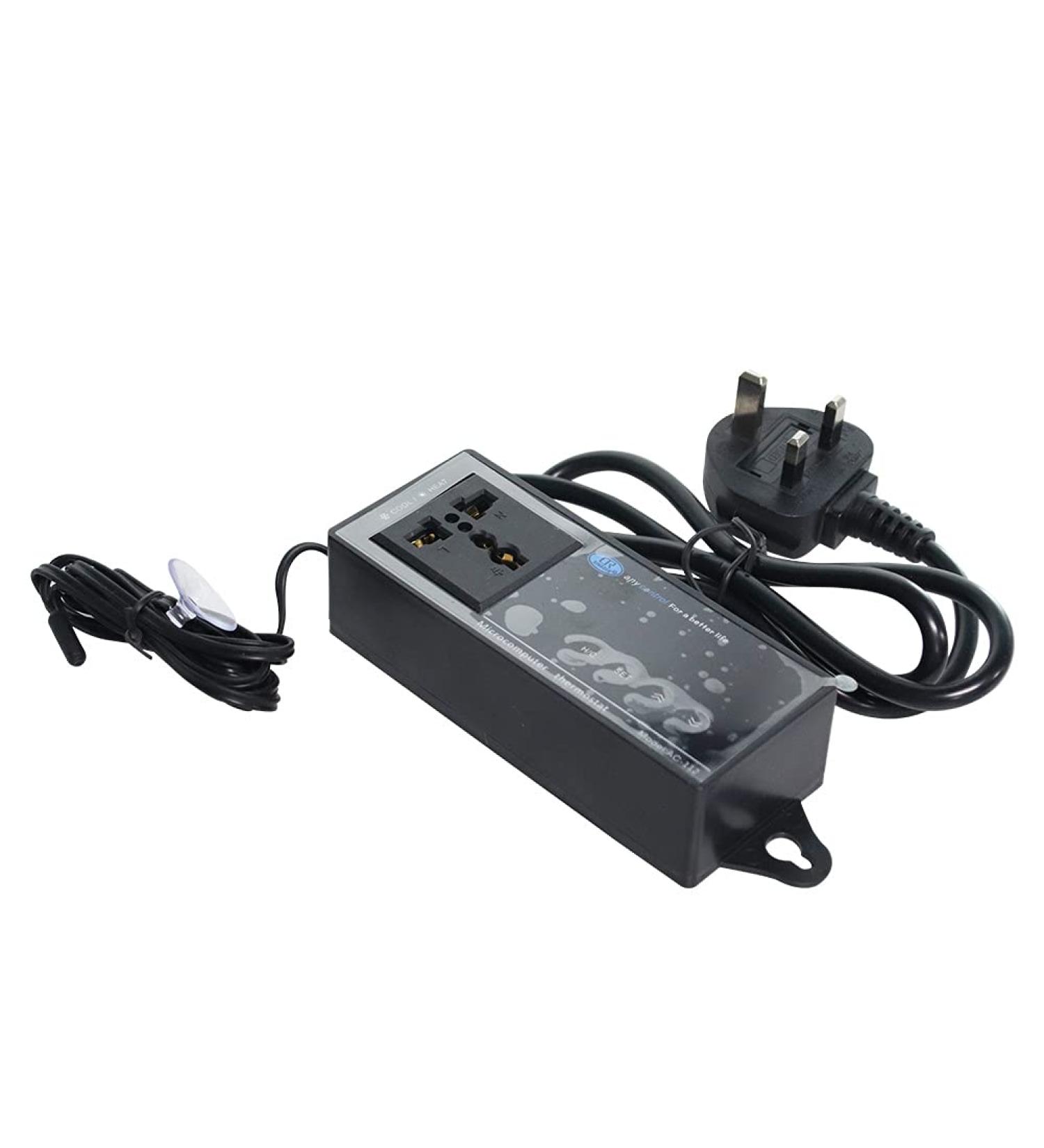 Reptile Pets Thermostat Outlet Terrarium Tank LED Digital Temperature Controller for Heating Mat for Snake Lizard Tortoise Birds Fish UK Plug - Buy Online on GoSupps.com