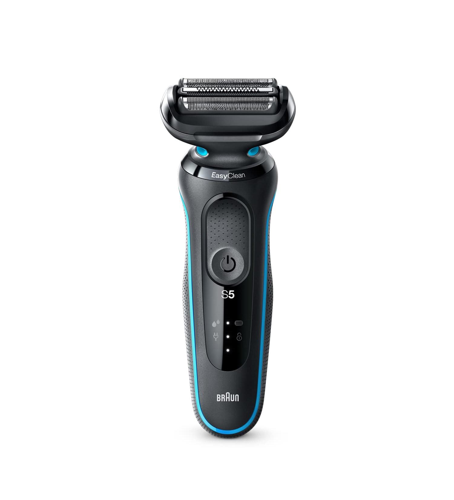 Braun Series 5 50-M1000s Electric Shaver: Black/Mint Green | 1-Year On-Site Warranty - Buy Online on GoSupps.com