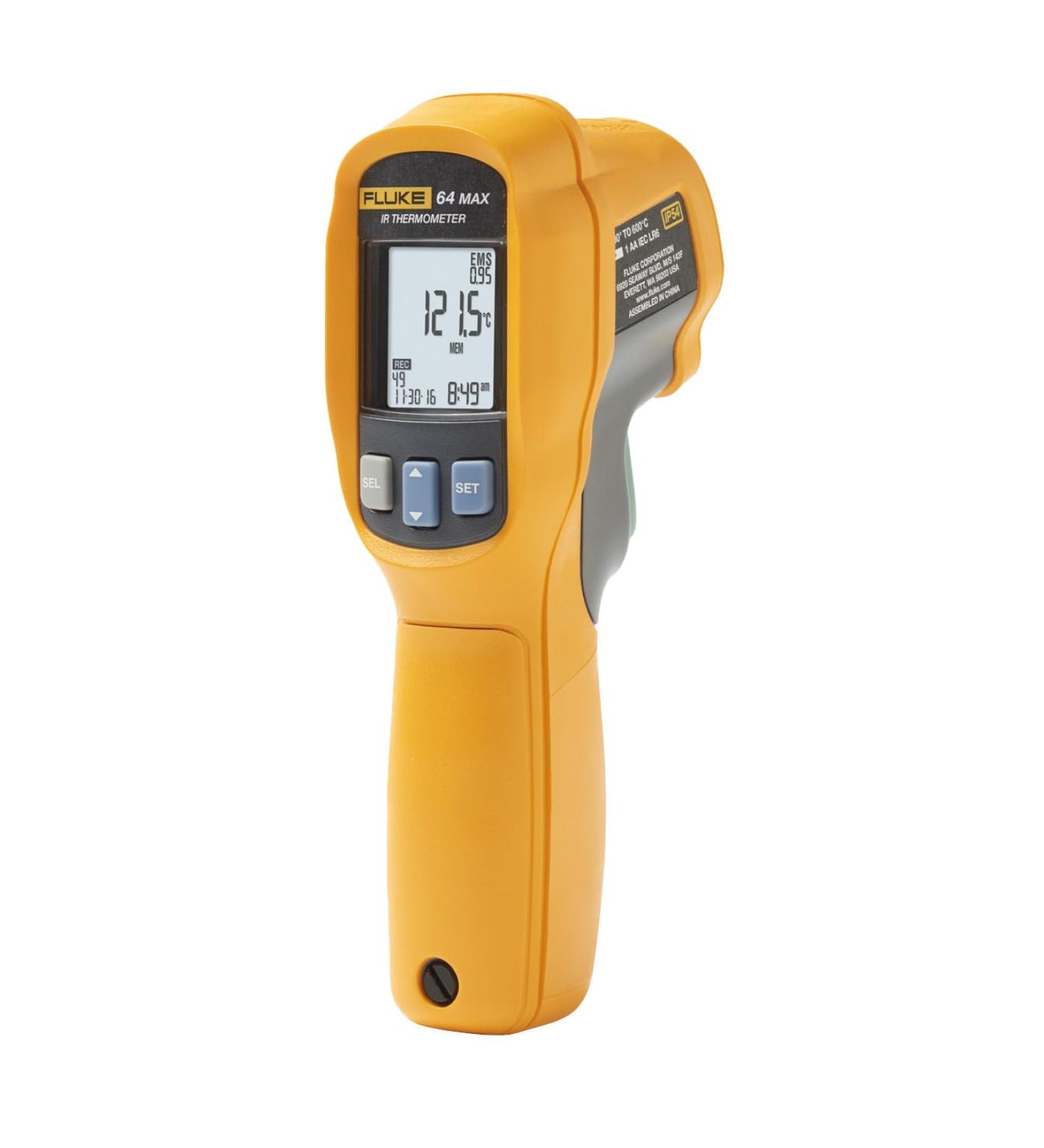 Fluke 64 MAX Infrared Thermometer -30 C to 600 C | Accurate Temperature Measurement for Industrial Use | Buy Internationally - Buy Online on GoSupps.com