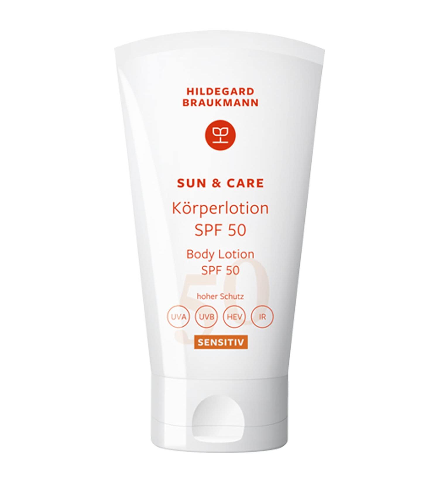 Hildegard Braukmann Sun & Care SENSITIVE Body Lotion SPF 50 150 ml