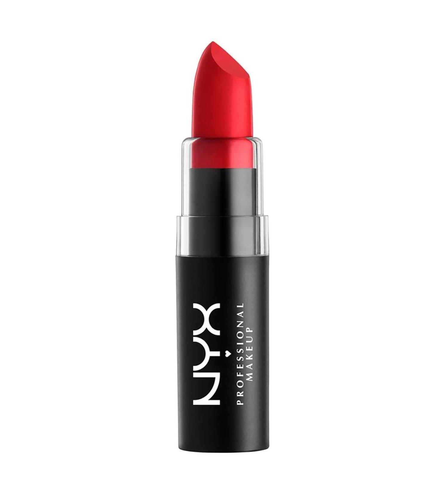 Nyx Matte Lipstick in Eden (Bright Blue-Red) - 1 Count - Buy Online on GoSupps.com