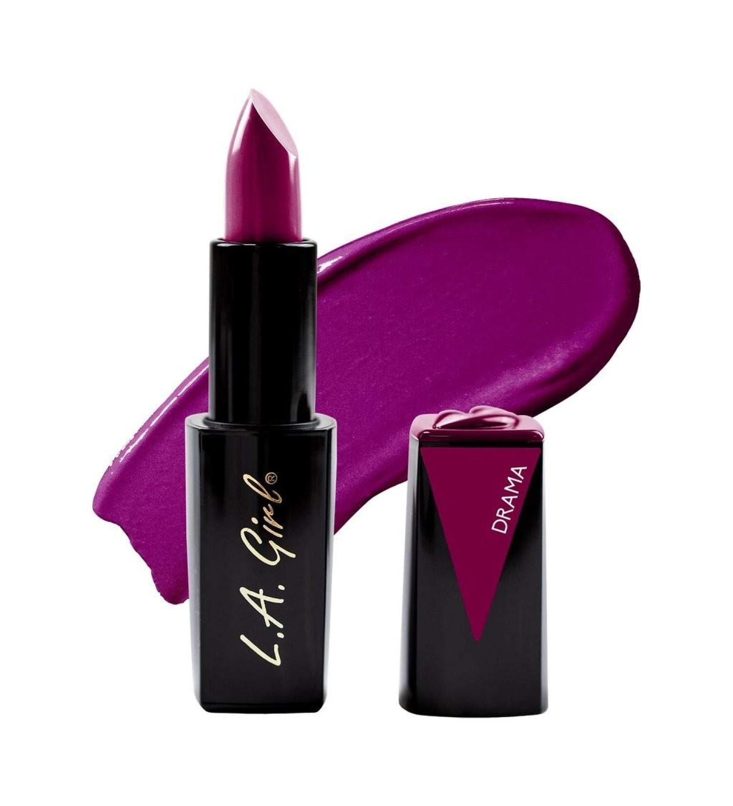 L.A. Girl Lip Attraction Lipstick - Drama GLC590 | Vibrant Color & Long-Lasting Wear | International Shipping Available - Buy Online on GoSupps.com
