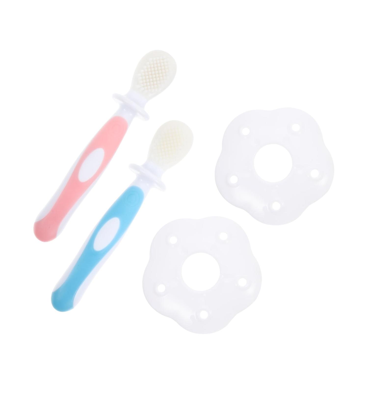 Foytoki Children's Toothbrush Sets | Silicone Tooth Cleaning Tools & Accessories for Kids - Buy Online on GoSupps.com