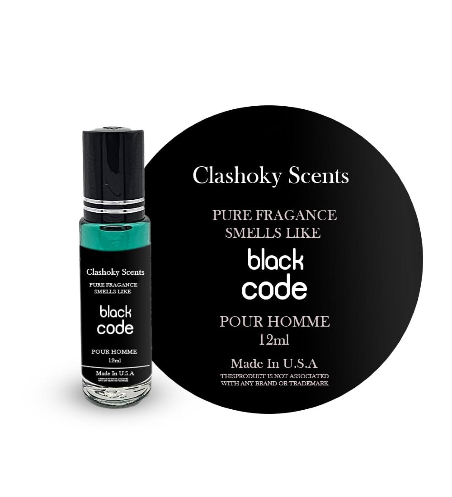 Fragrance Perfume Oils Black Code Cologne Roll On Body Oil for Men (12ml) (Pack of 1) Black Code 1 Fl Oz (Pack of 1) - Buy Online on GoSupps.com