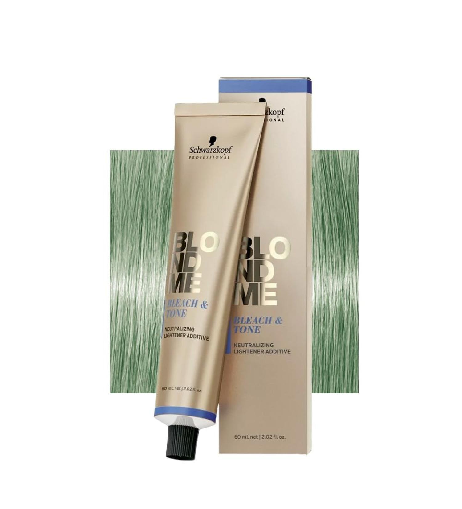 Schwarzkopf BlondMe Color Bleach&Tone Matt 60ml - additivo neutralizzante per schiaritura