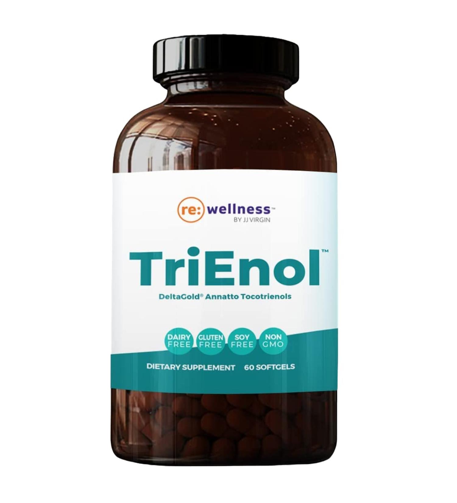 Reignite Wellness TriEnol Vitamin E Complex - Annatto Tocotrienols (60 Softgels) - Liver & Bone Support - Buy Online on GoSupps.com