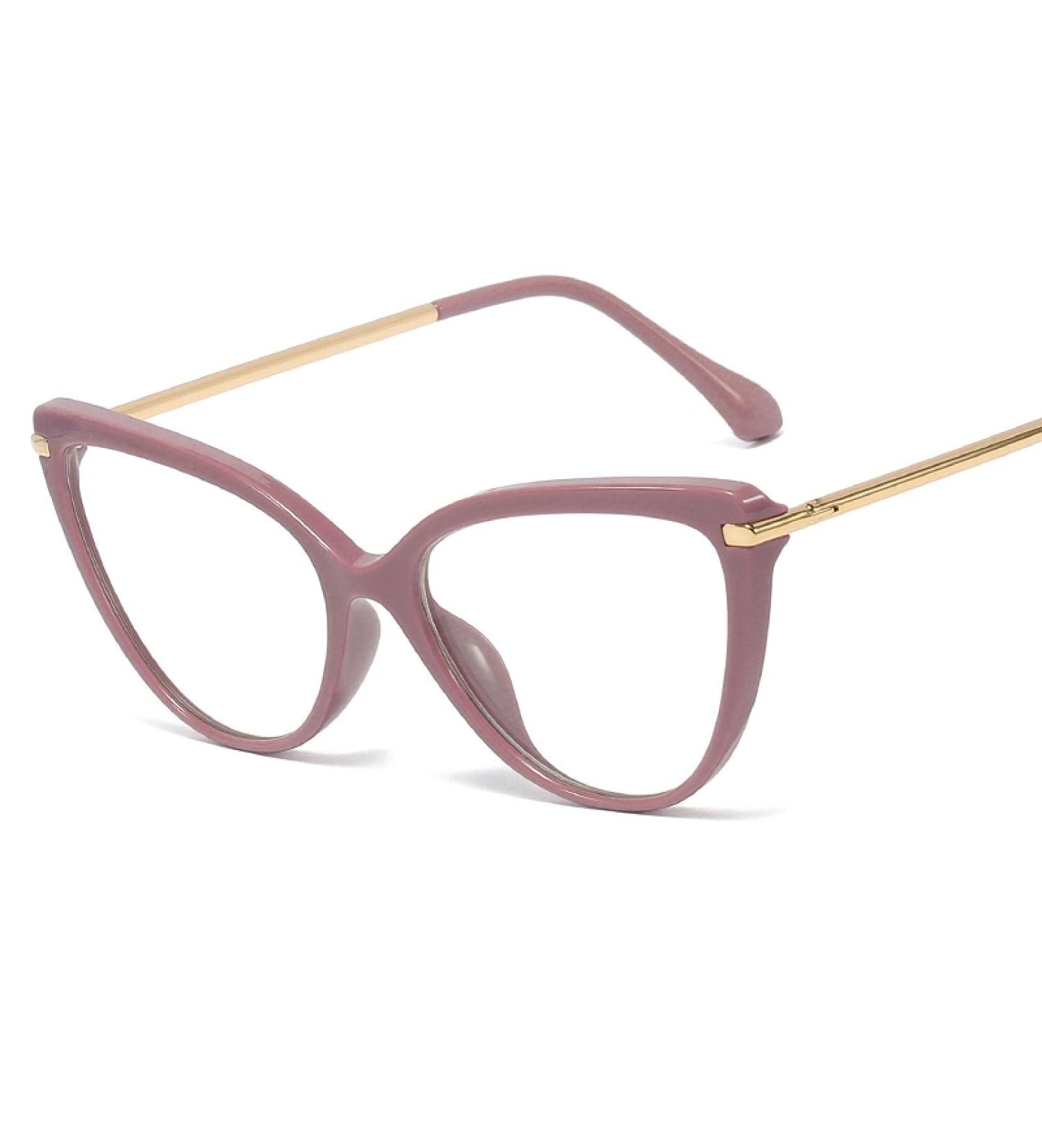 KDOQ TR90 Cat Eye Blue Light Blocking Glasses for Women - Anti Eyestrain Gamer Eyewear in Purple - Stylish & Comfortable - Buy Online on GoSupps.com