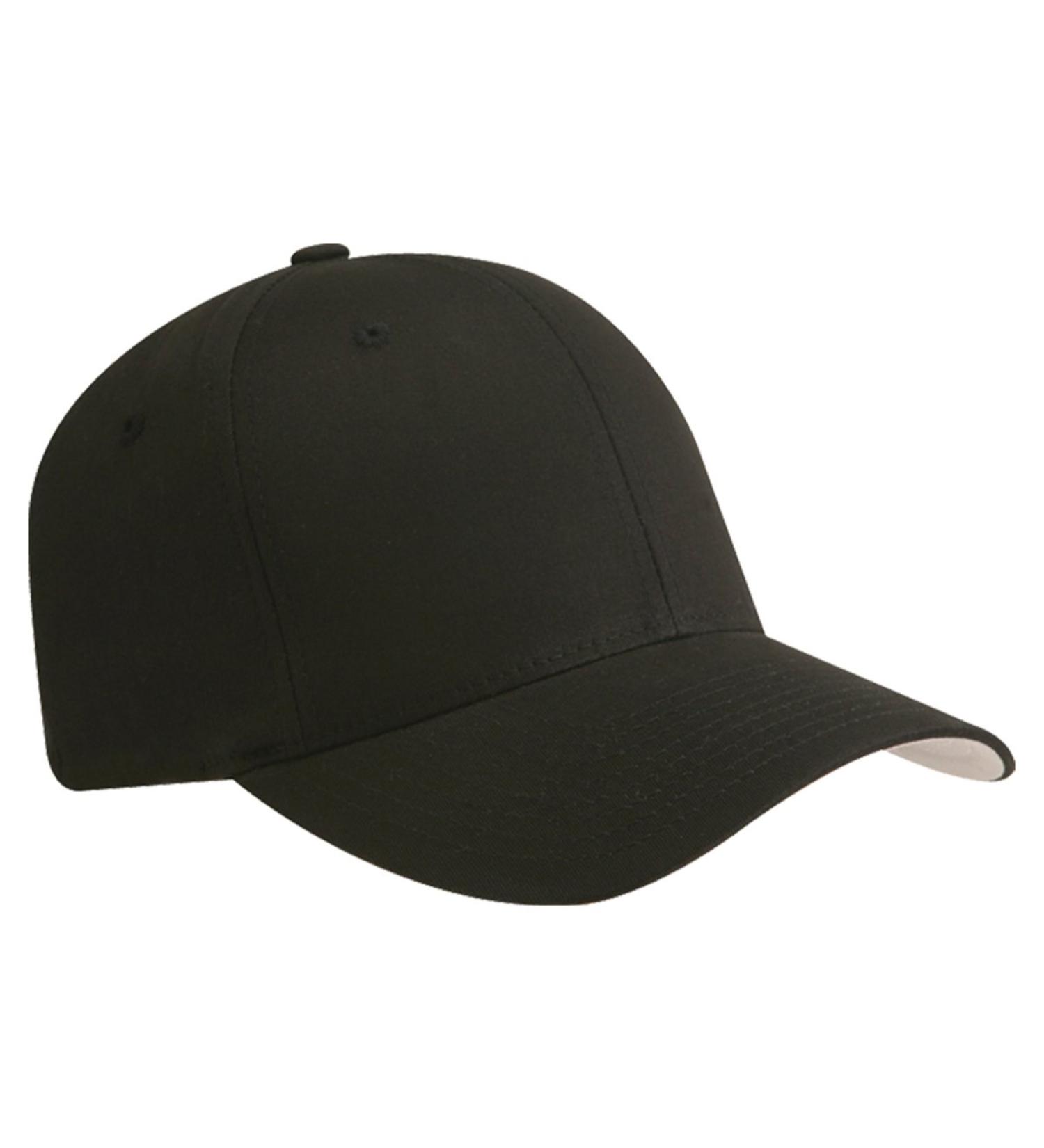 THP Premium Flexfit Cotton Twill Hat Large-X-Large Black