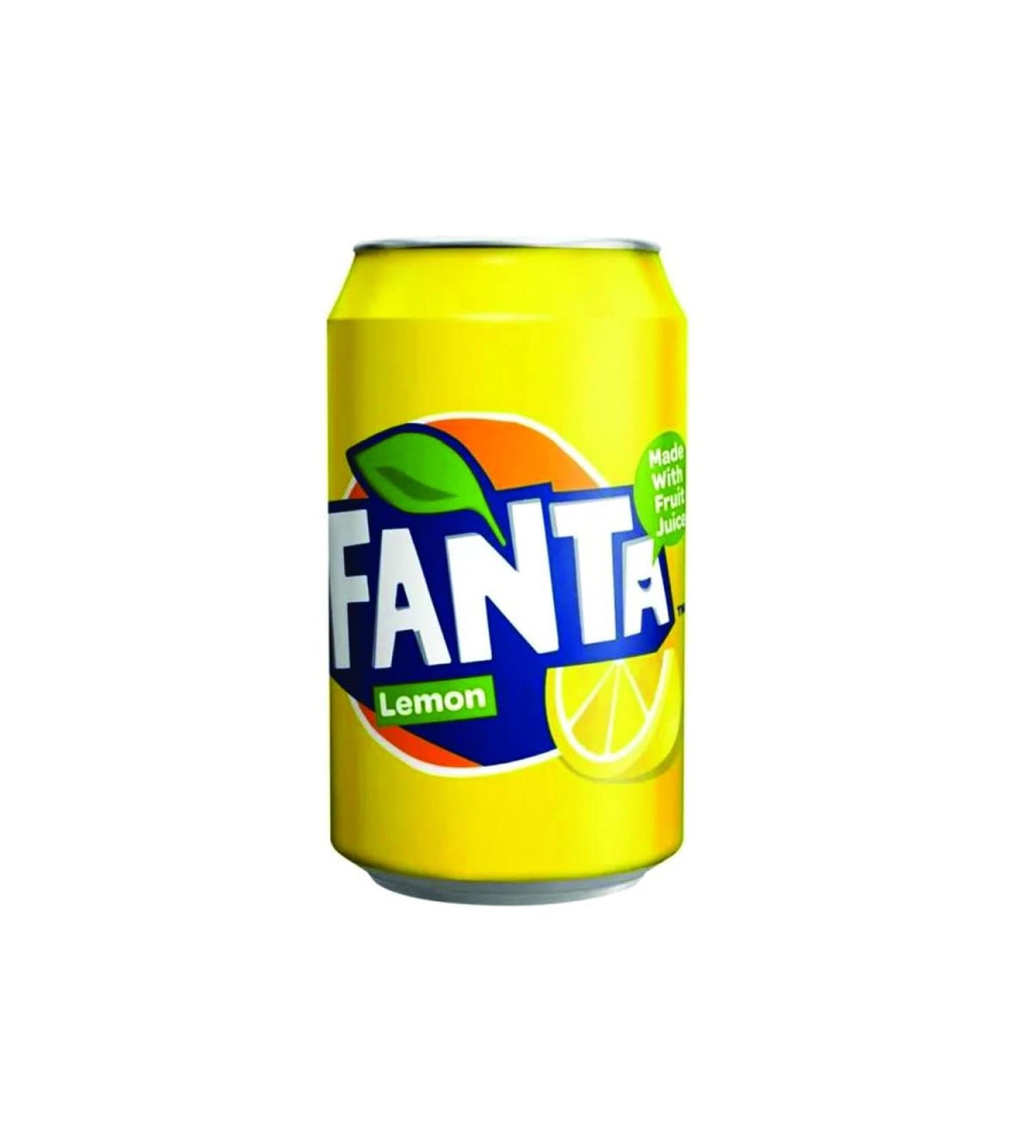  Italian Gourmet E.R. 48 x Fanta Lemon 330 ml + Italian gourmet pulp 400 g - Buy Online on GoSupps.com