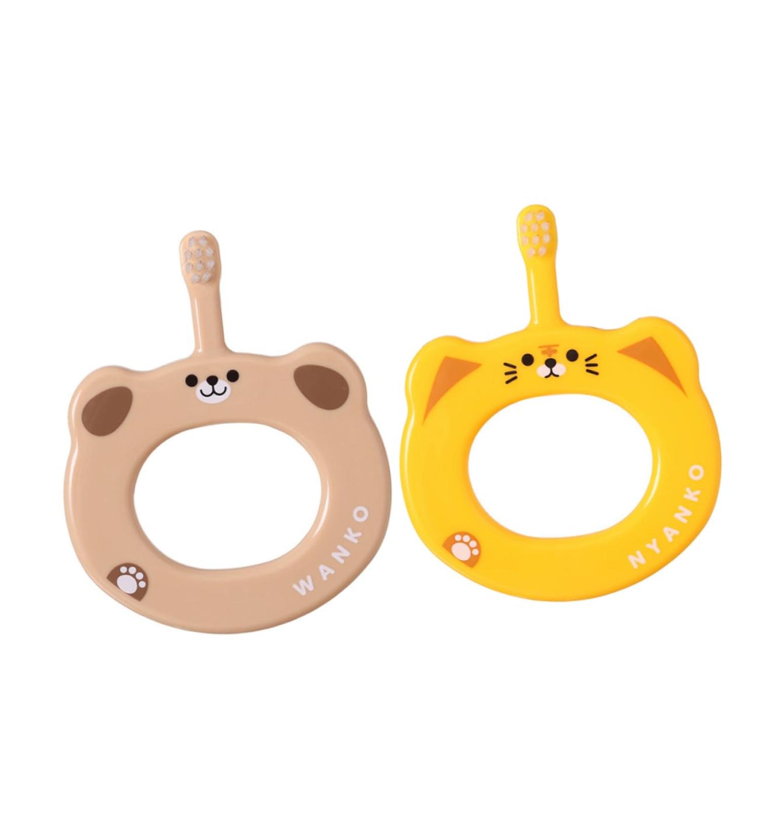 Anneome Kids Toothbrush Set - Infant & Children's Training Toothbrushes for Effective Teeth Cleaning - Buy Online on GoSupps.com