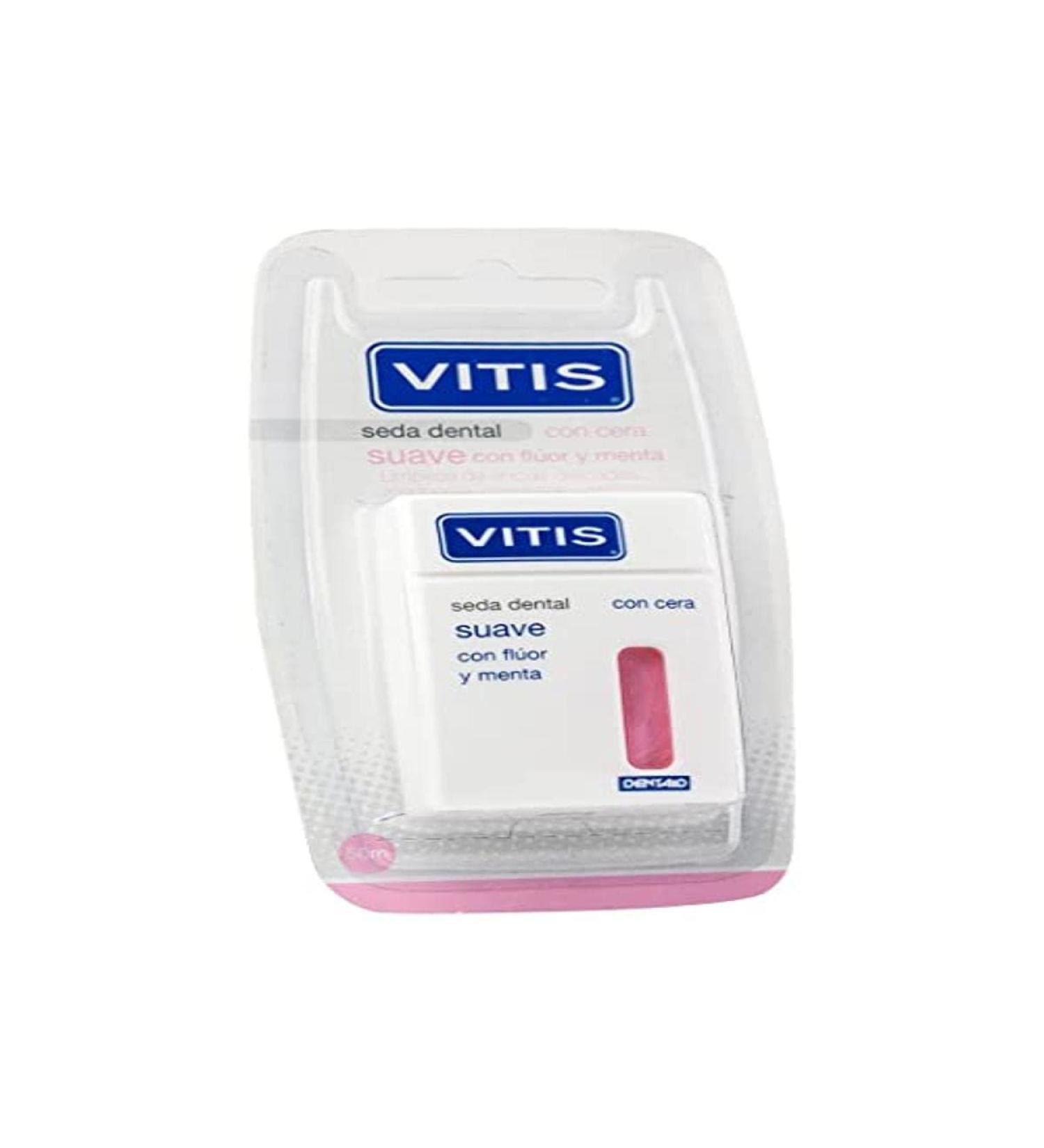 Vitis Soft Dental Floss with Fluoride and Mint 50 m - 50 g