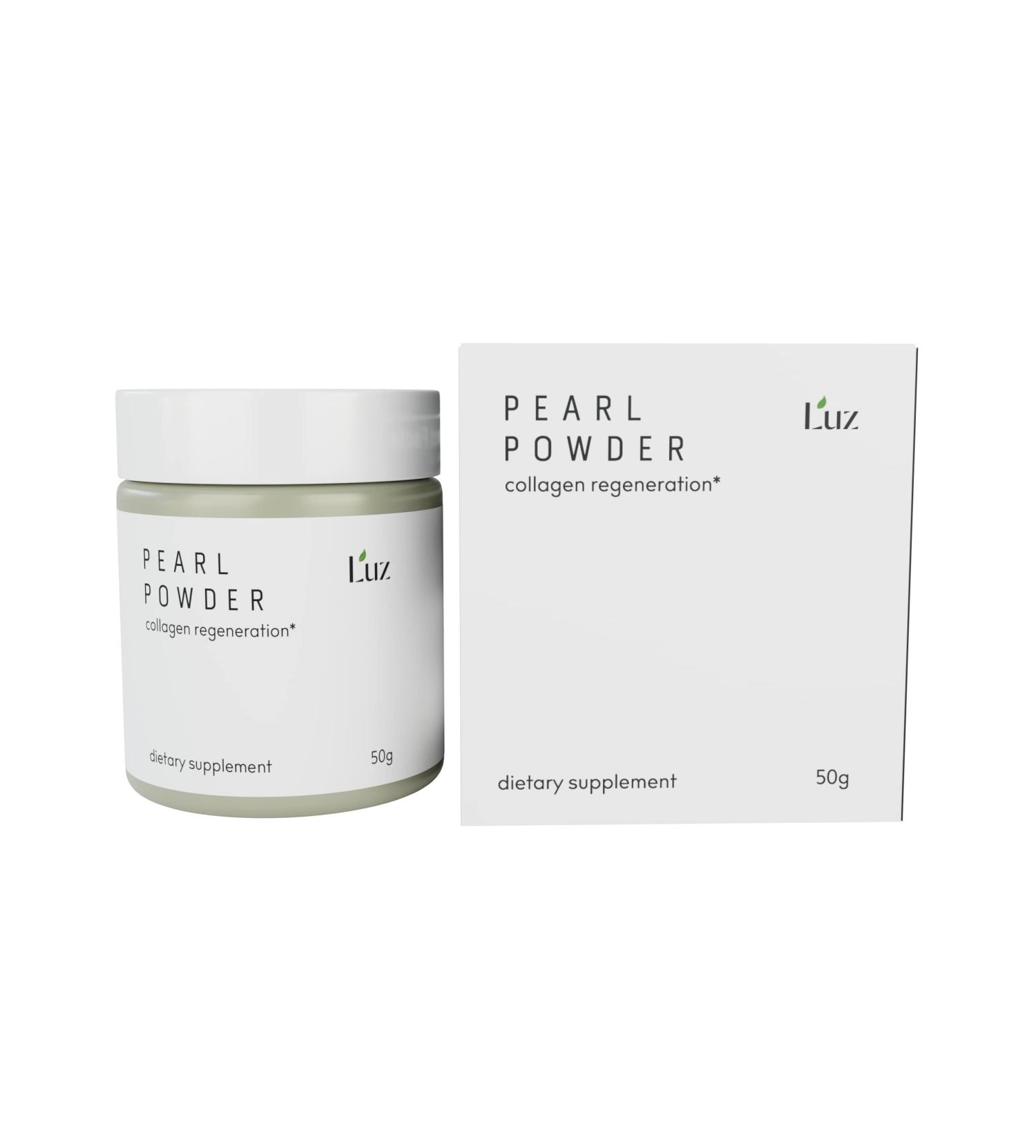 Luz Pearl Powder - Natural Skincare Supplement for Radiant Skin - Buy Online on GoSupps.com