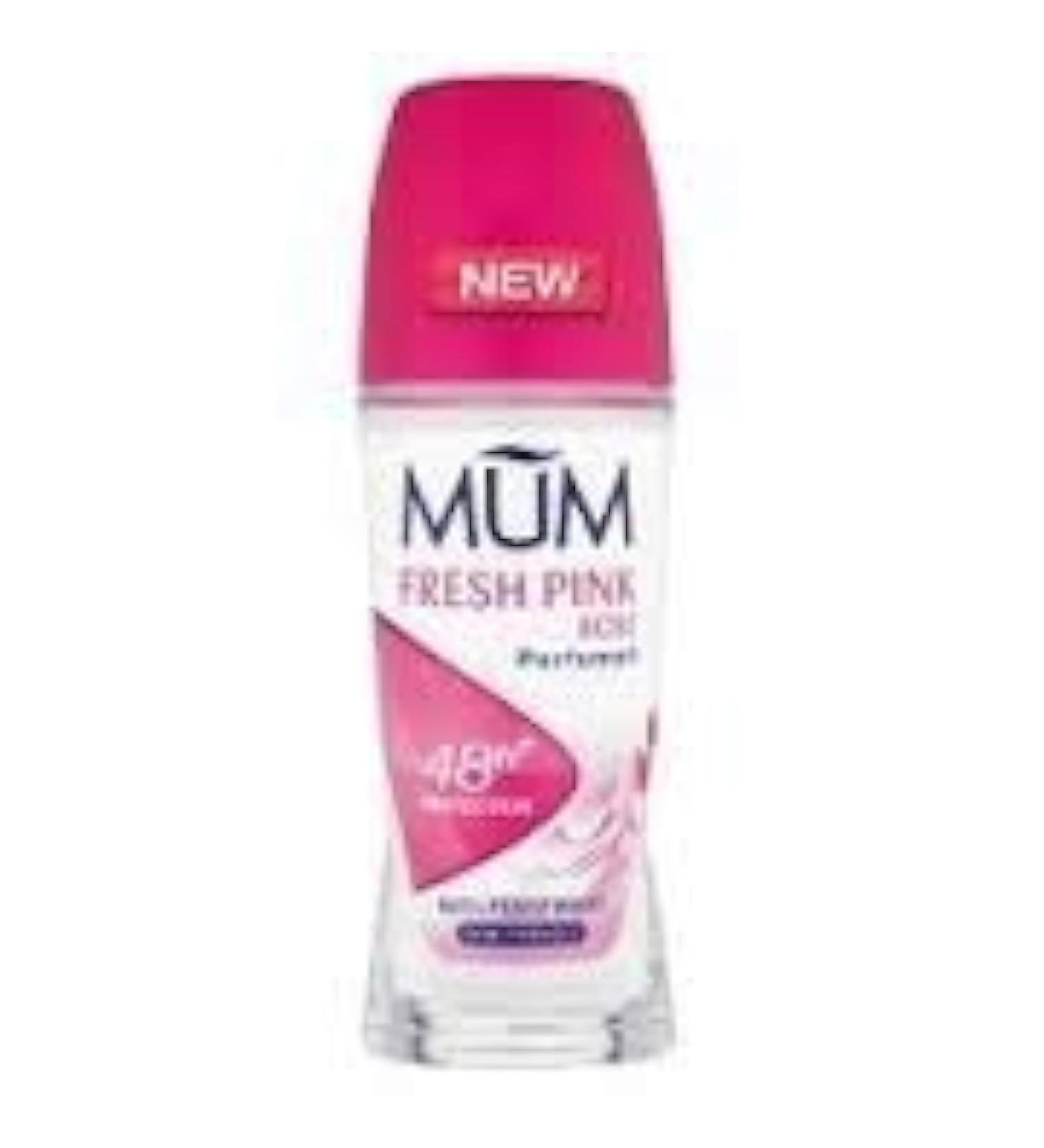 Mum (Pack Of 4) Fresh Pink Rose Perfumed Anti Perspirant Deodorant X 50 ml