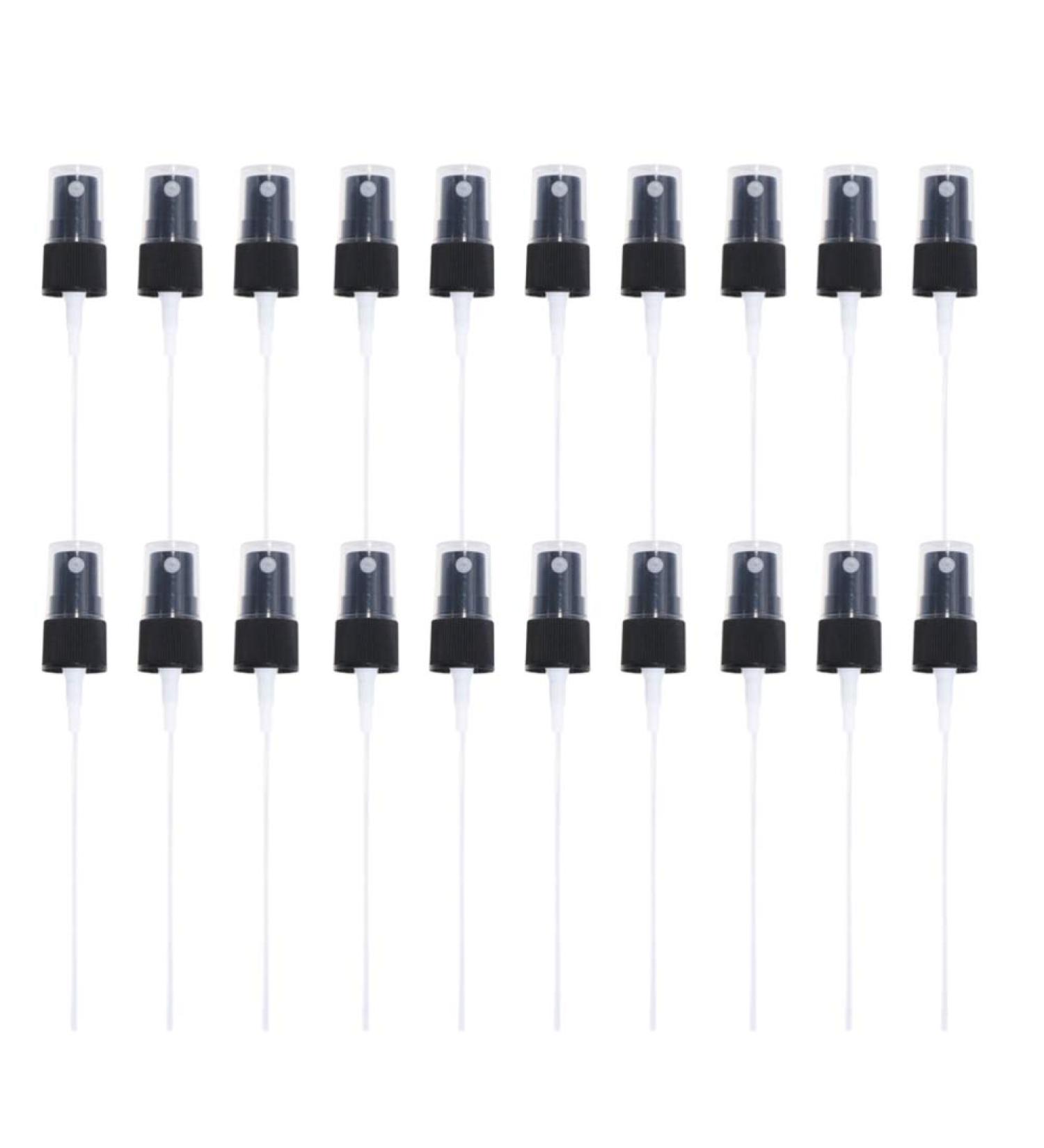 Minkissy 50ml Fine Fog Pump Spray Attachment for Glass Bottles - Black Replacement Lid for Perfume & Liquid - International Shipping Available - Buy Online on GoSupps.com