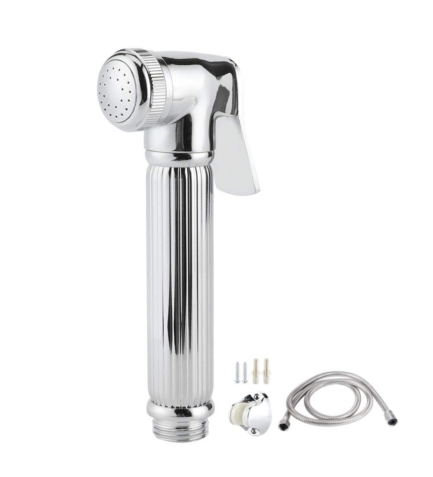 Bidet G1 - 27cm Thread Copper Handheld Toilet Sprayer | Leak-Proof Bidet & Cloth Diaper Sprayer for Bathroom - Buy Online on GoSupps.com