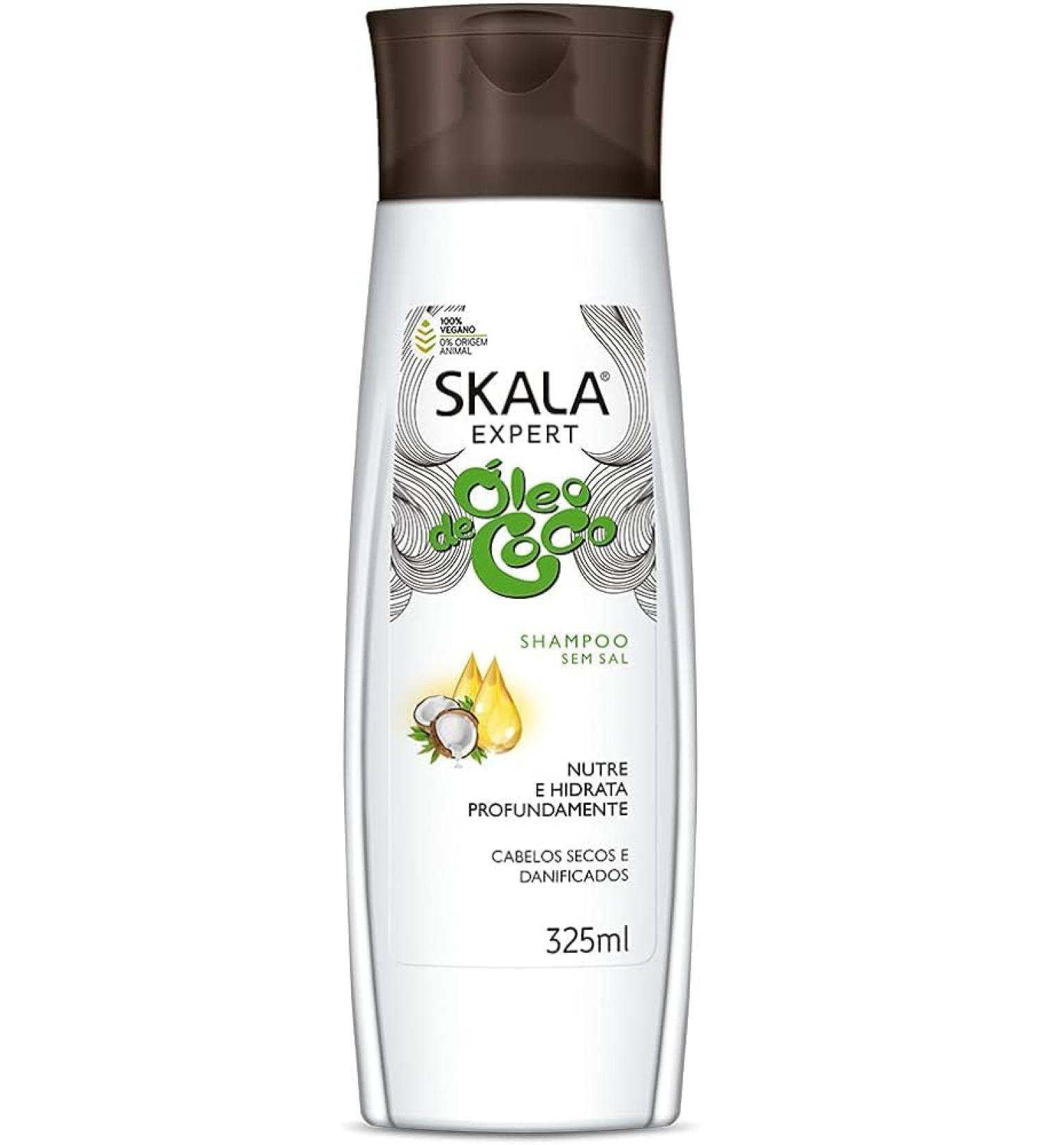 SKALA Expert Oil Coconut Shampoo 325 ml 100 vegan Nourishing and moisturizing Shine and repair For all hair types pet friendly - Buy Online on GoSupps.com