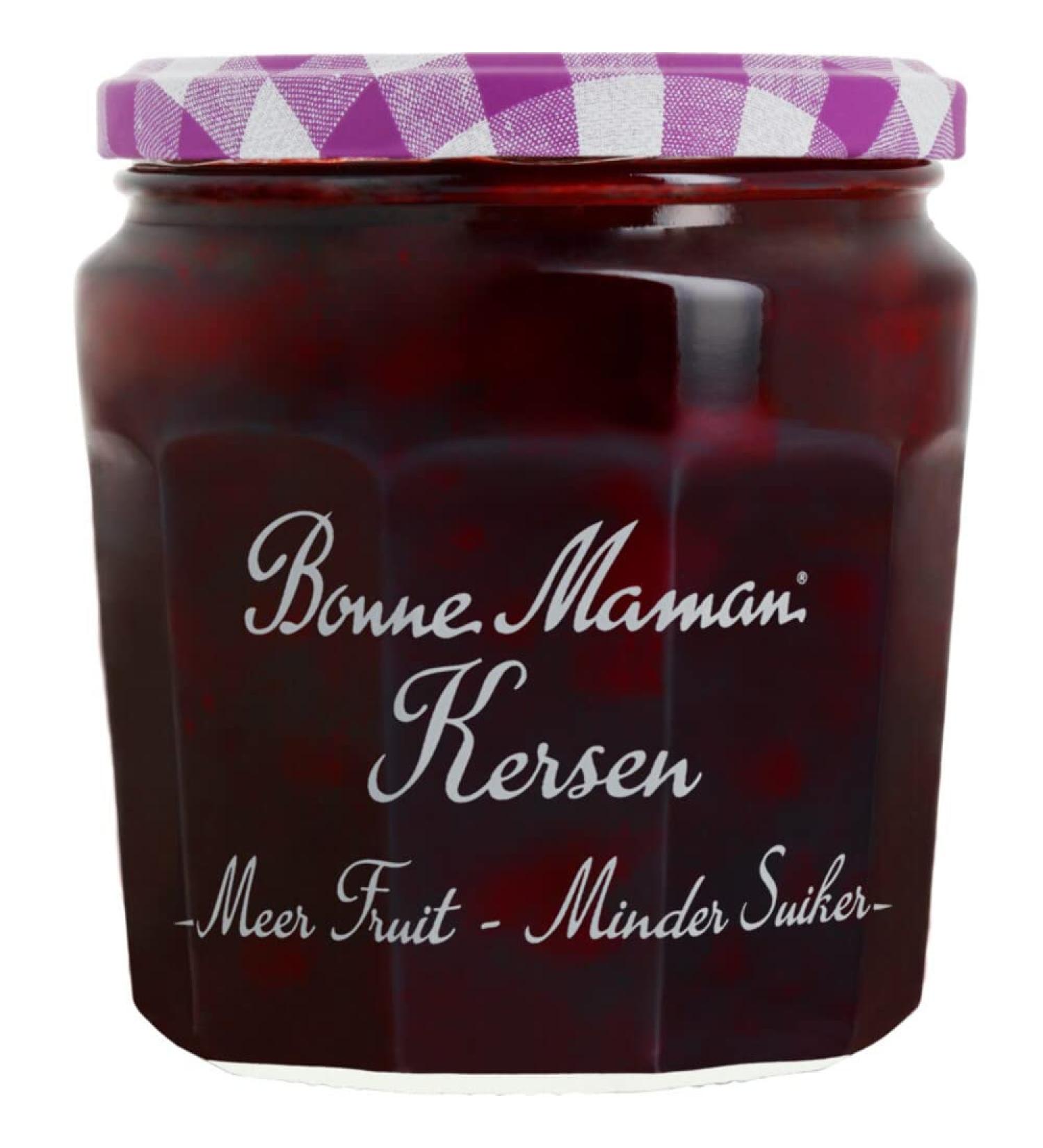 Bonne Maman Jam | More Fruit Less Sugar Cherries Marmalade | Bonne Maman Marmalade | Jam Bonne Maman | 11.8 Ounce Total