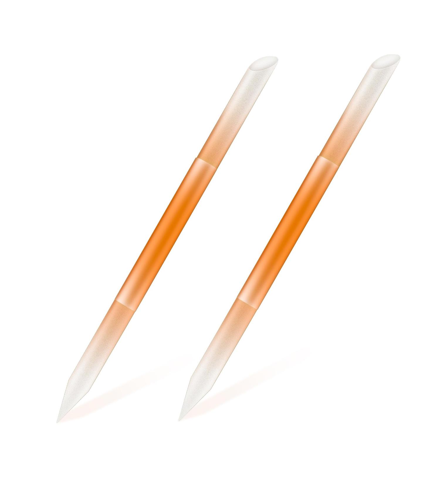 Bezox Premium Glass Nail Shaver - 2-Piece Manicure Set for Perfect Nails & Skin Care - Dual-Ended Manicity Stick - Buy Online on GoSupps.com