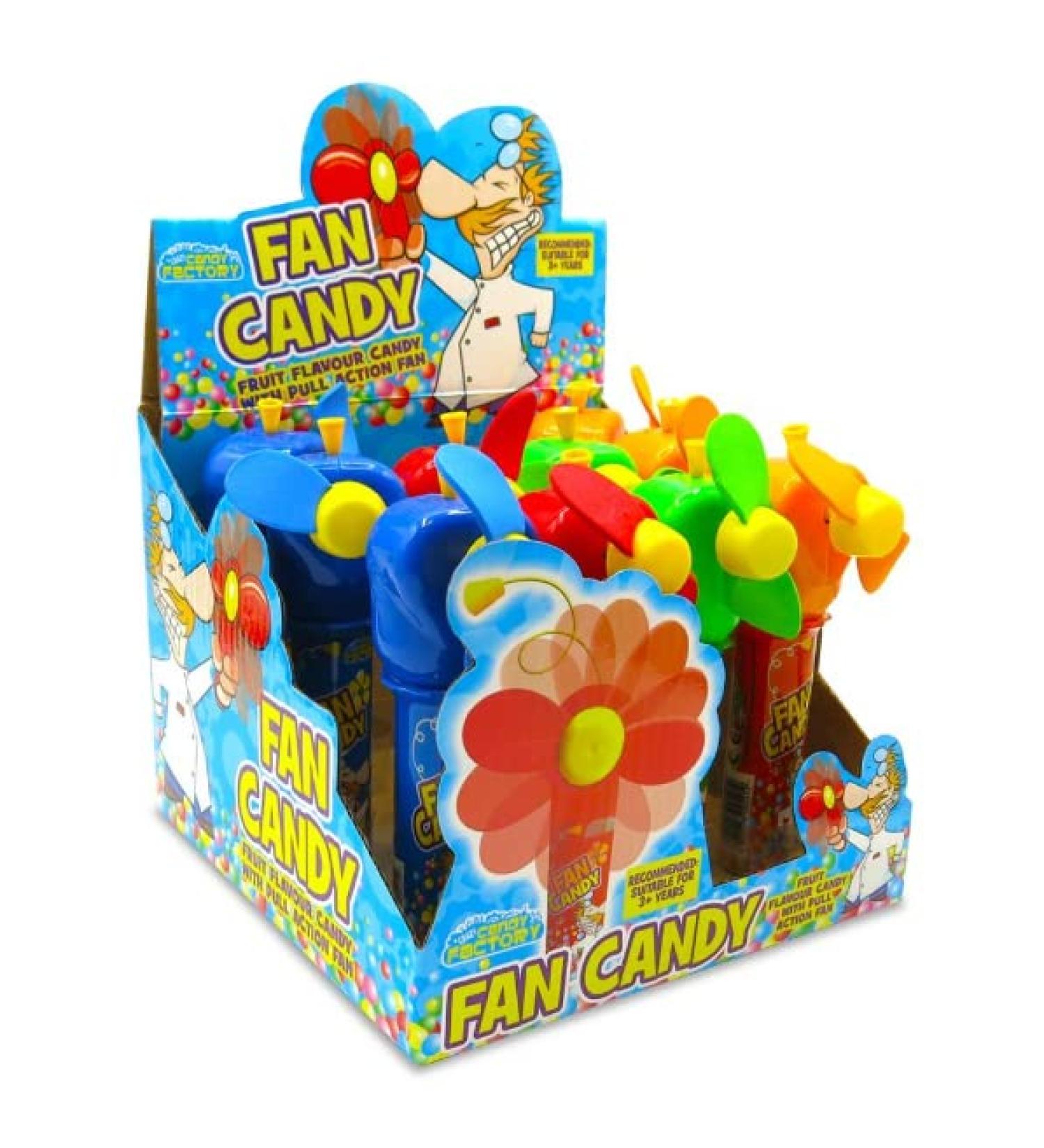 Ellies Jellies Crazy Candy Factory Fan Toy & Candy 16g x12