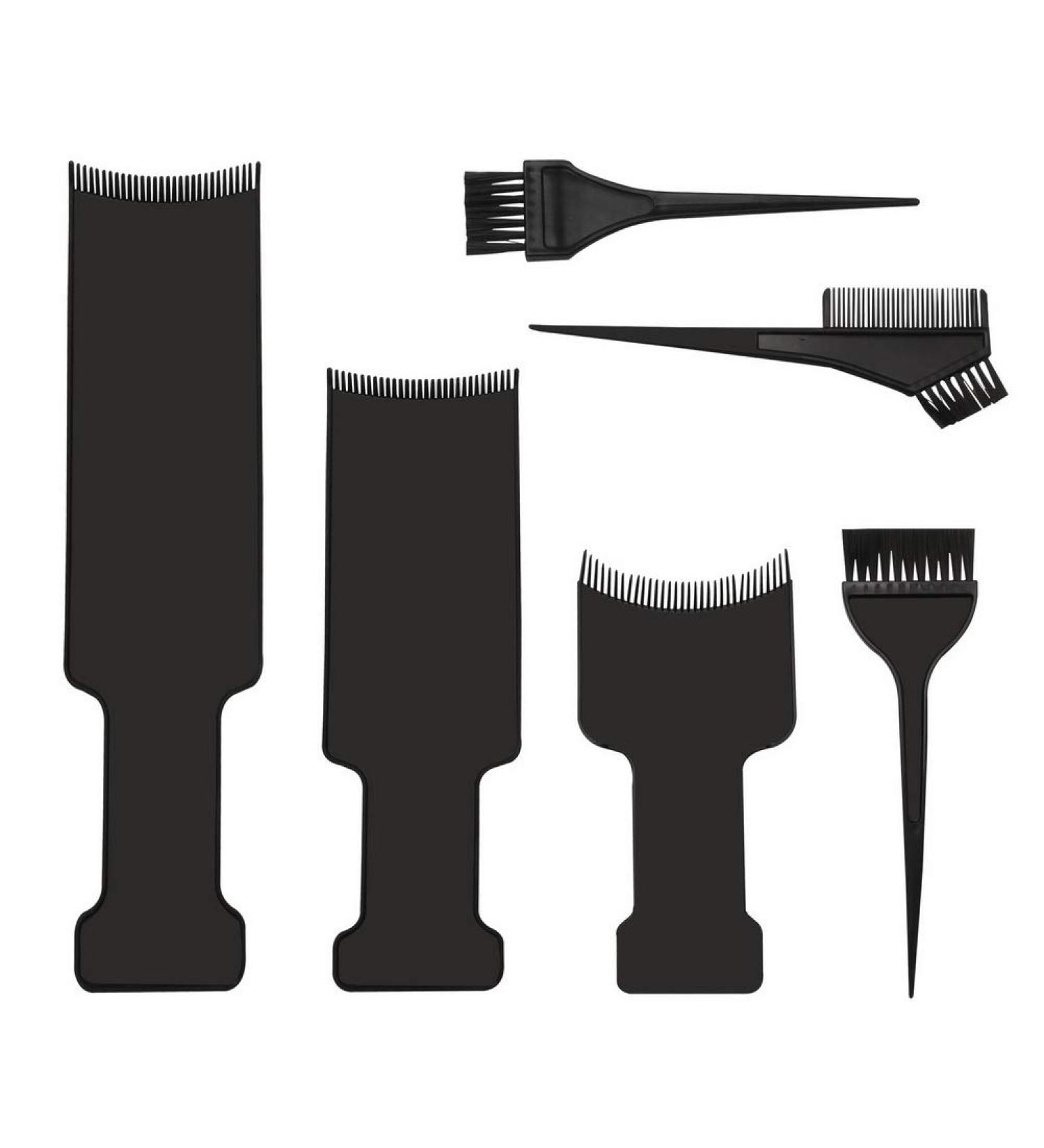 6 Pcs Balayage Board Set - Hair Foils & Brush Kit for Highlighting & Coloring - Buy Online on GoSupps.com