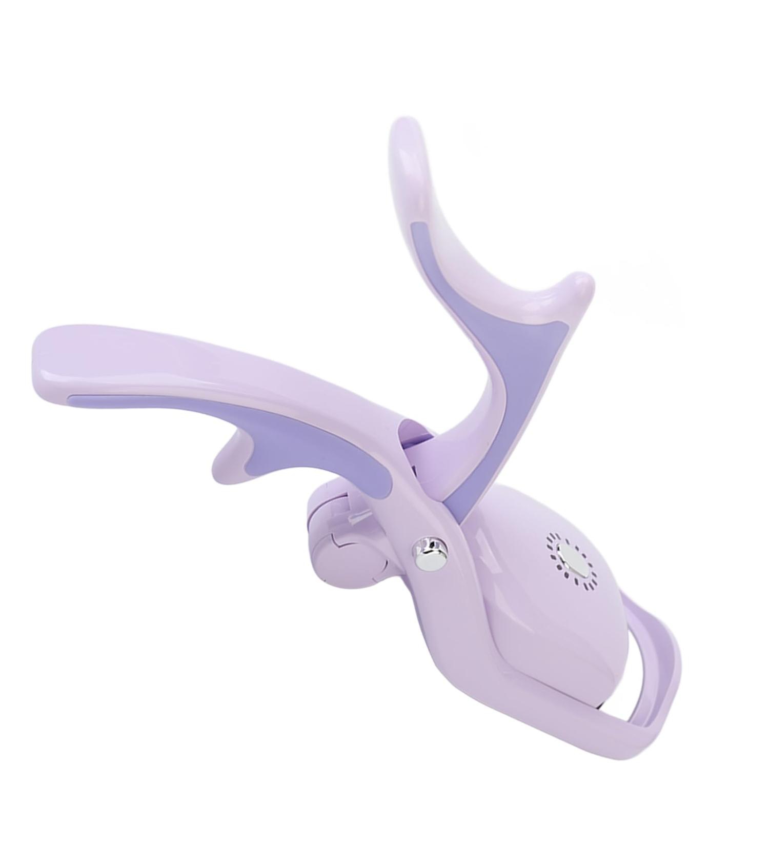 Qukaim Fast Charging Heated Eyelash Curlers Electric Heated Eyelash Curler 3 Temperature Settings Rechargeable Portable Long-Lasting Purple - Buy Online on GoSupps.com