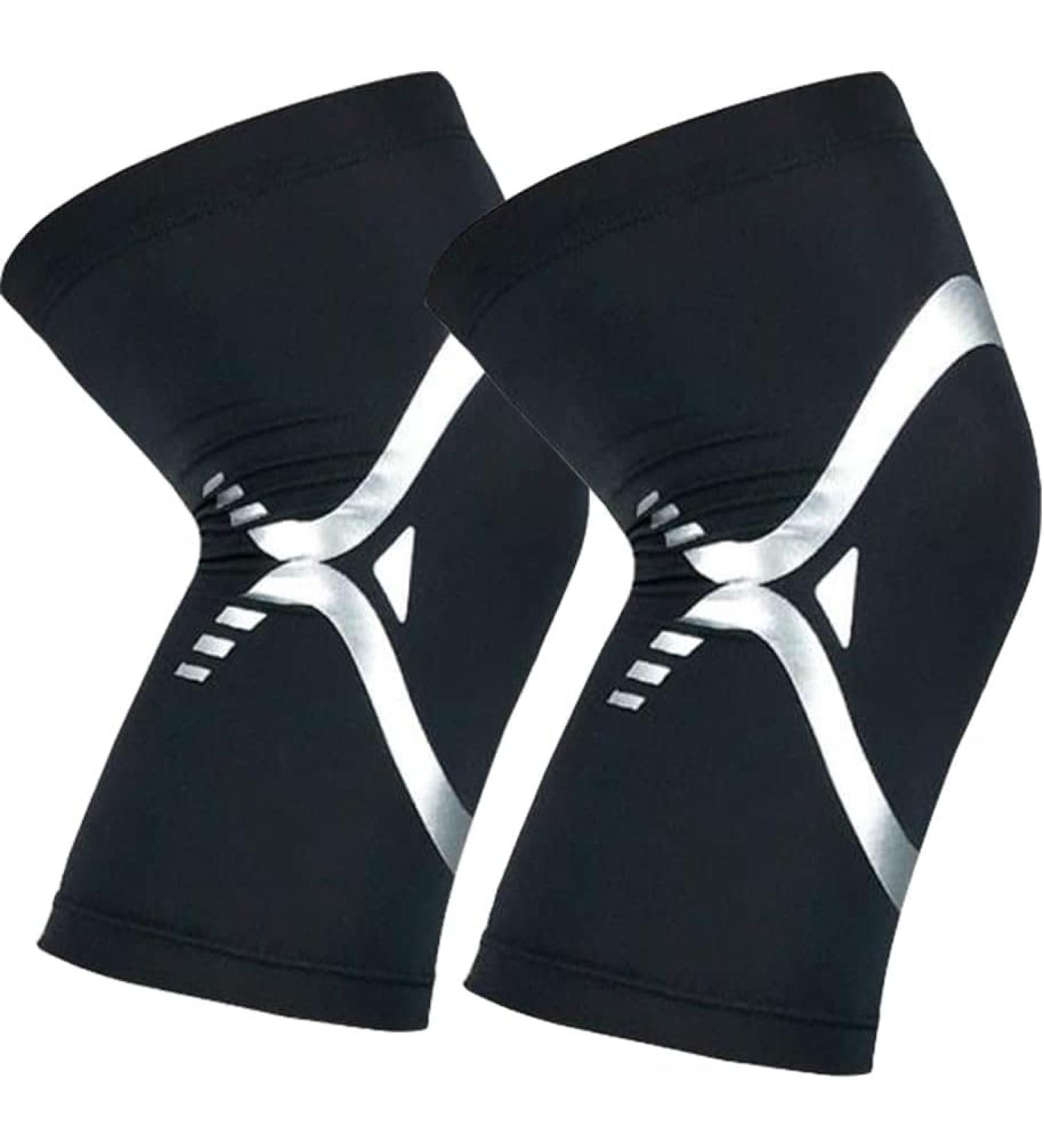 Buy X-Large Knee Brace & Patella Protector - Compression Knee Sleeve for Basketball & Running - Spring Support Kneepads - International Shipping Available - Buy Online on GoSupps.com