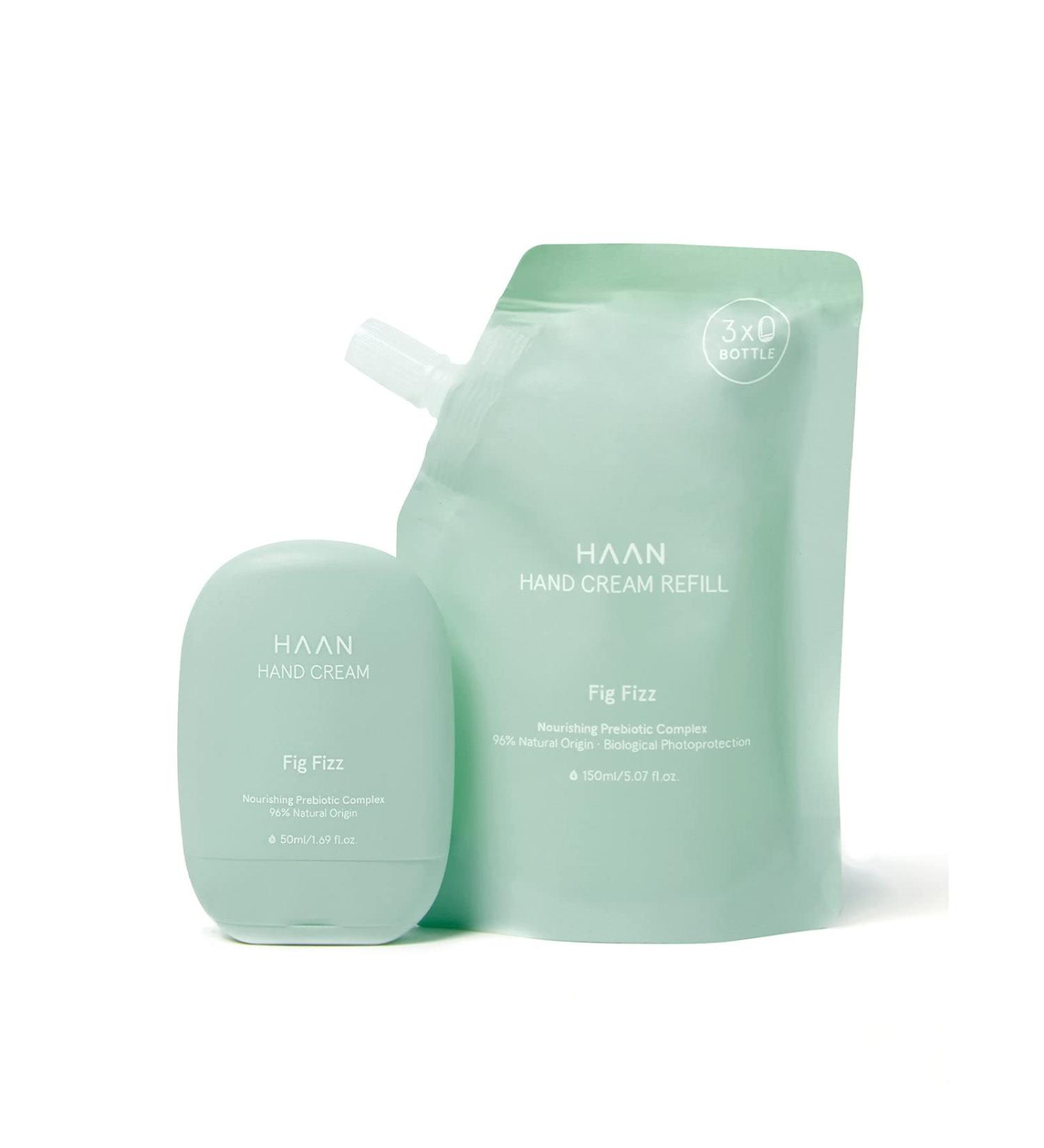 Shop HAAN Fast-Absorbing Refillable Moisturizer - 97% Natural Ingredients Fig Fizz Scent - International Shipping Available - Buy Online on GoSupps.com