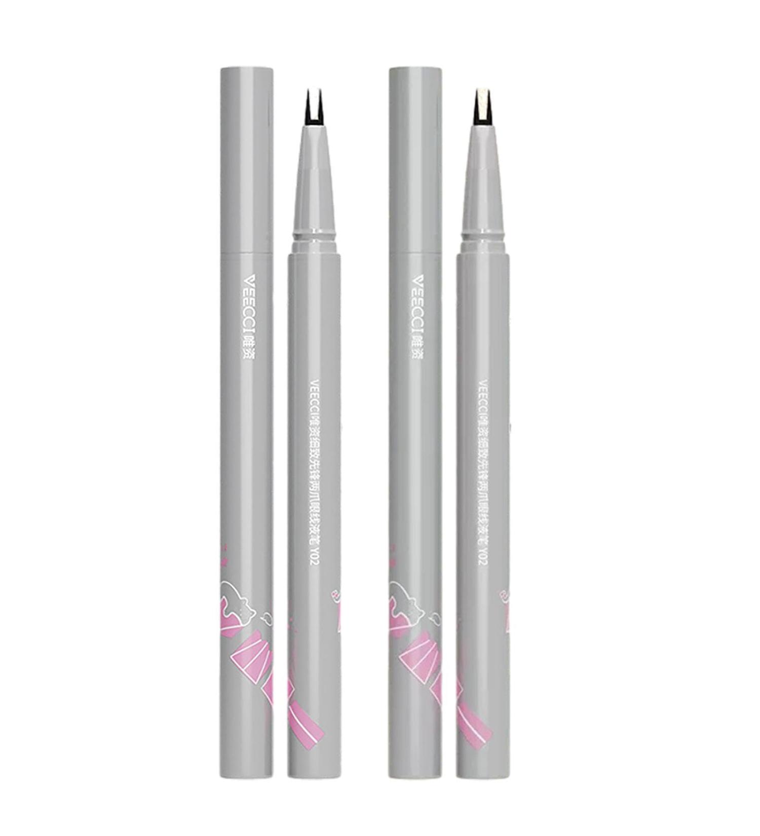 Lower Eyelashes Pencil Quick Dry Eyeliner Pencil with Double Clip Makeup Accessory for Daily Use Christmas Halloween - Buy Online on GoSupps.com