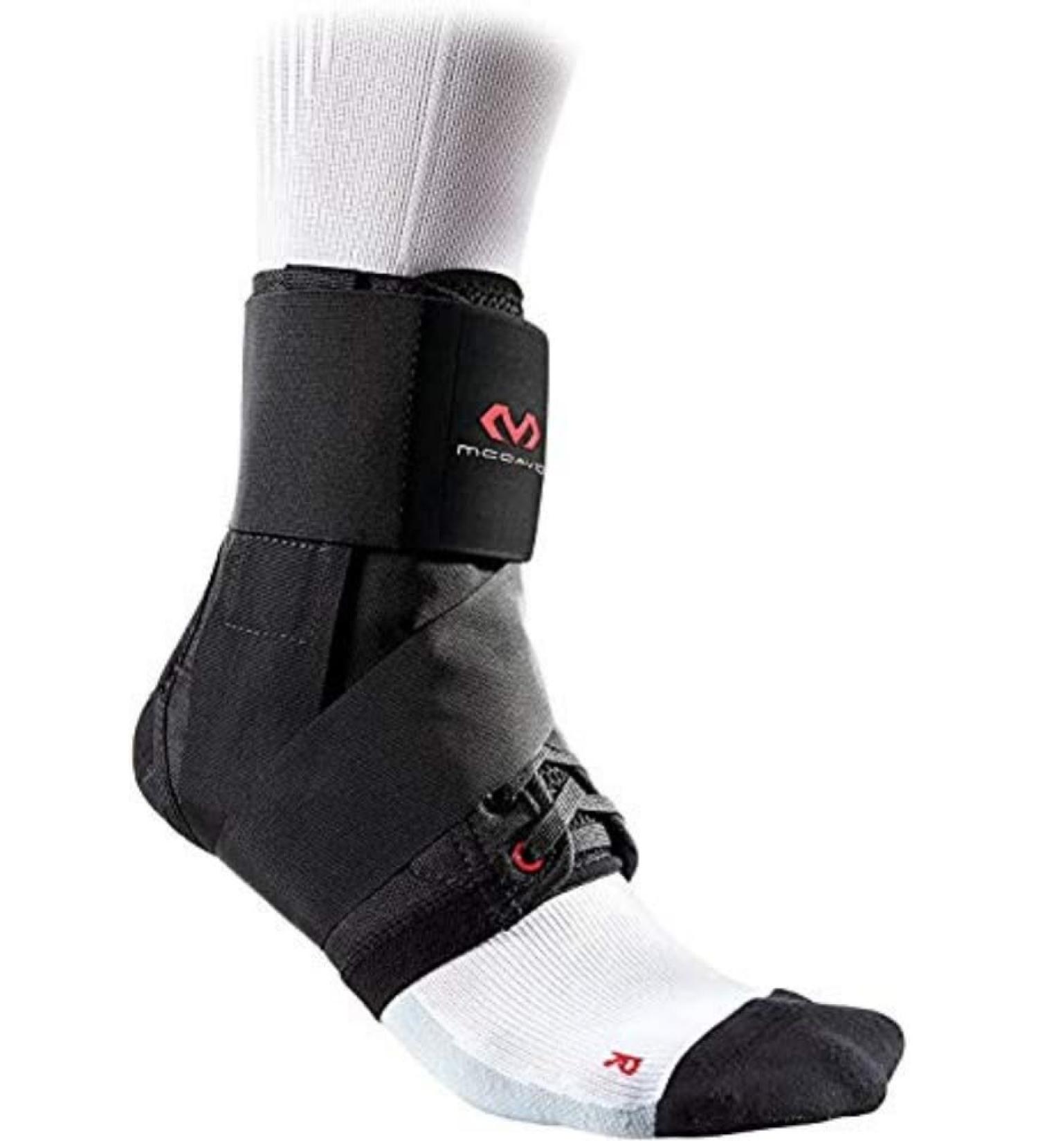 McDavid 195 Ultralight Ankle Brace with Figure-8 Strap Black X-Large