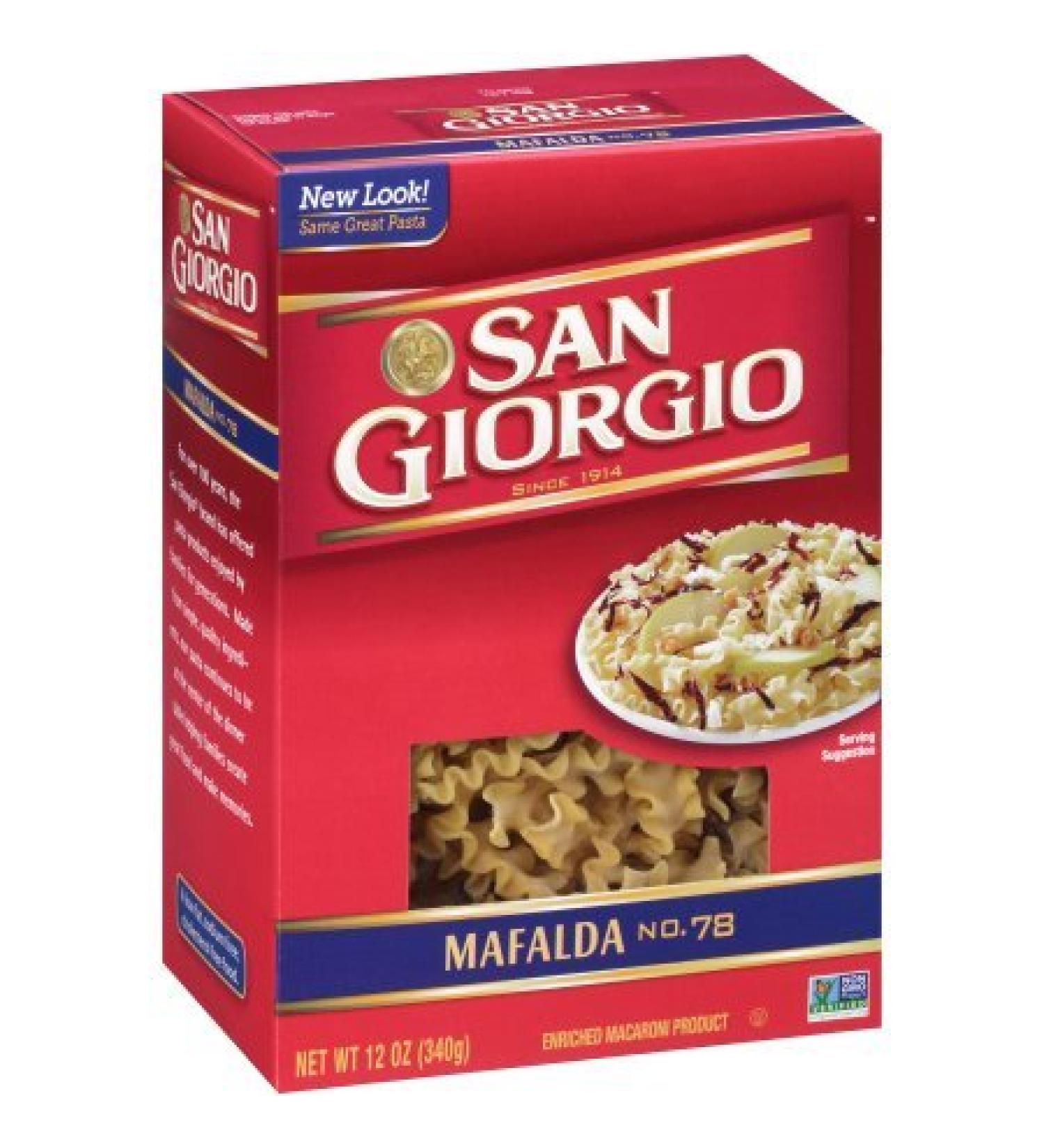 San Giorgio Mafalda Pasta 12 oz (Pack of 3)