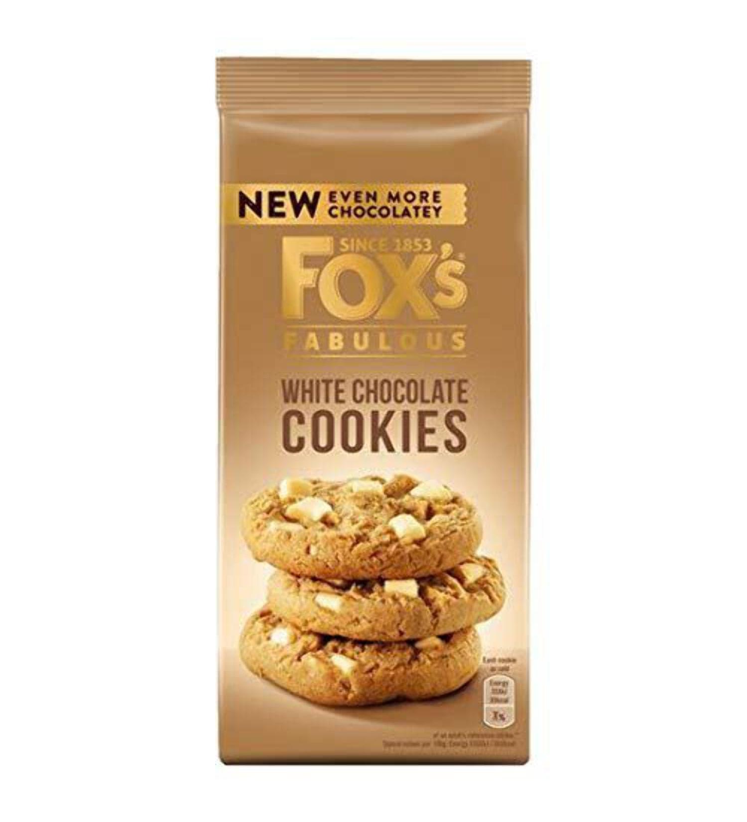 Foxs White Chocolate Chunk Cookie-Food
