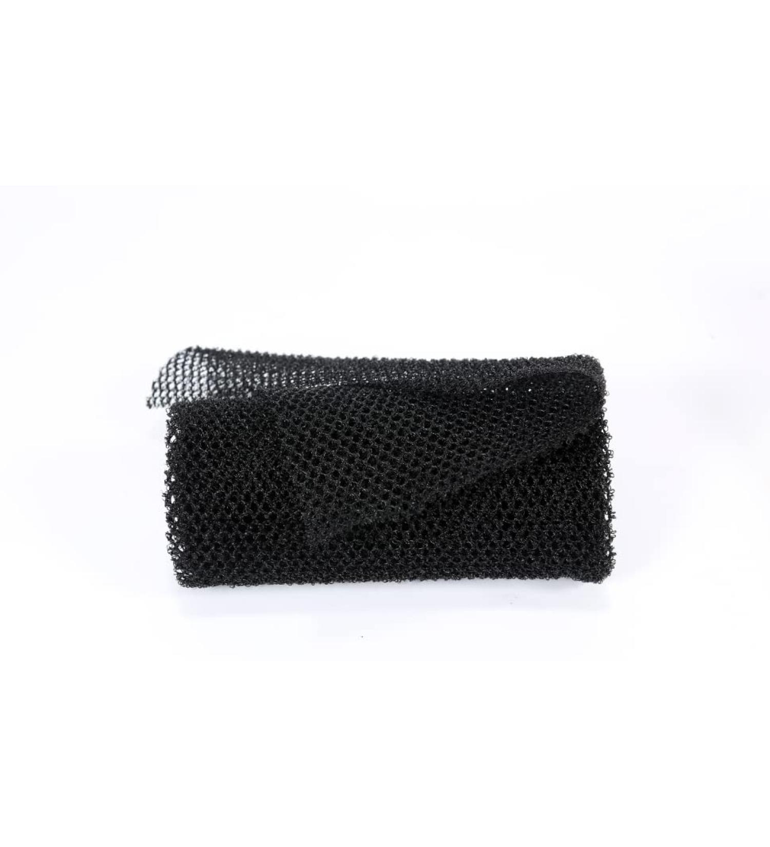 Authentic African Black Net Sponge - Exfoliating Shower Sponge - Buy Online on GoSupps.com