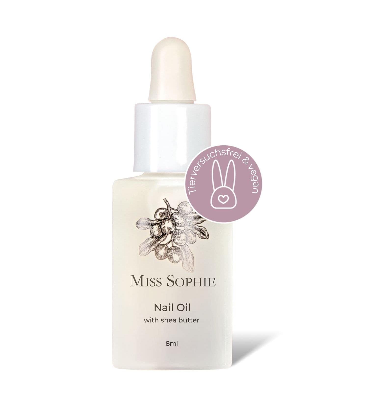 Miss Sophie Nail Oil | Premium Nail & Cuticle Treatment with Shea Butter & Vegetable Oils | Moisturizing Care for Dry Cuticles - Buy Online on GoSupps.com