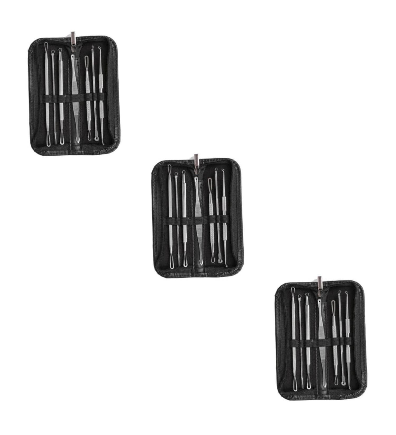 Housoutil 21 Pcs Extractor Tools Comedone Extractor Blackhead Extractor Stainless Steel - Buy Online on GoSupps.com