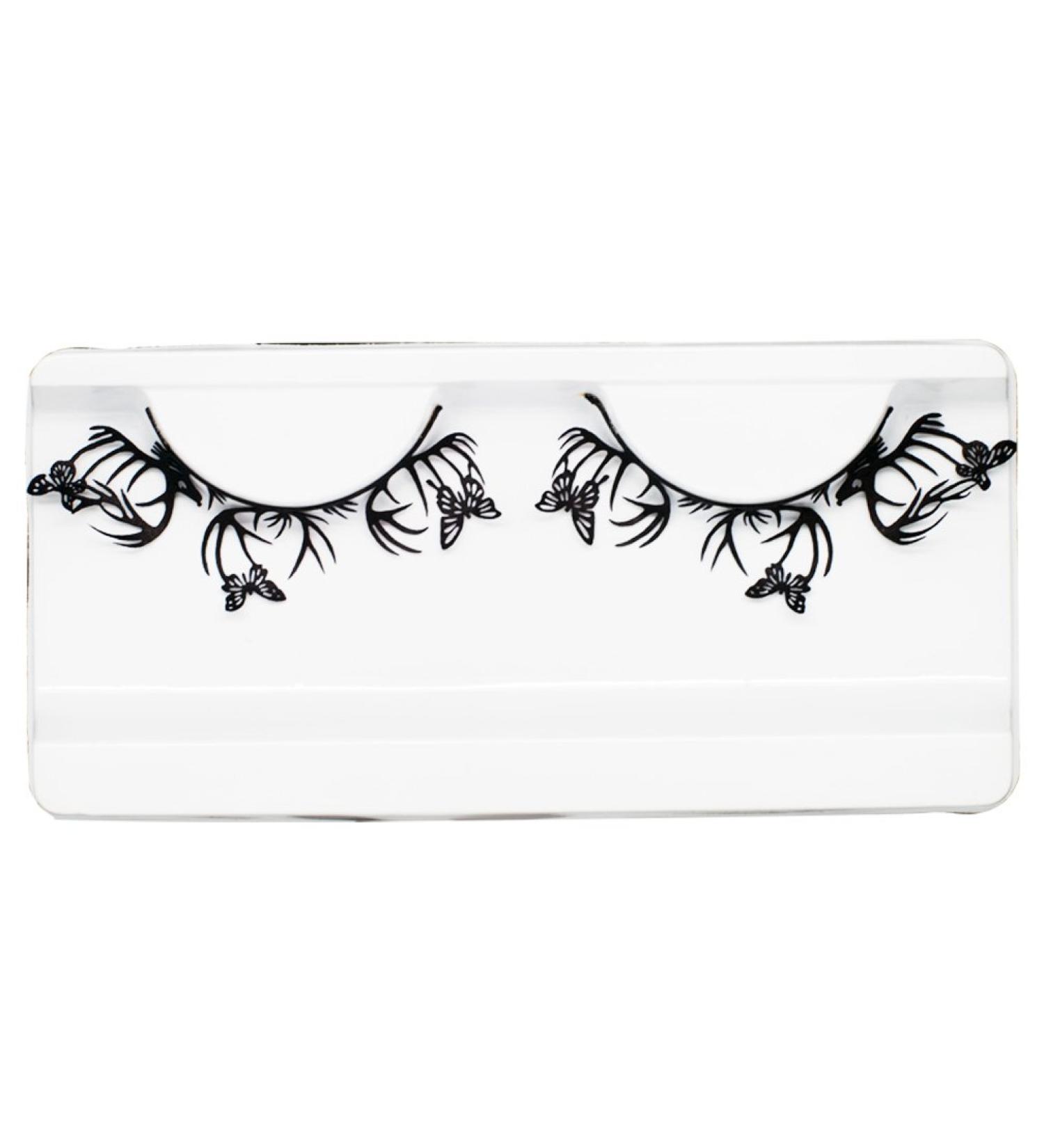 Buy EMILYSTORES Deers and Butterfly Fashion Black Paper False Eyelashes - International Shipping Available - Buy Online on GoSupps.com