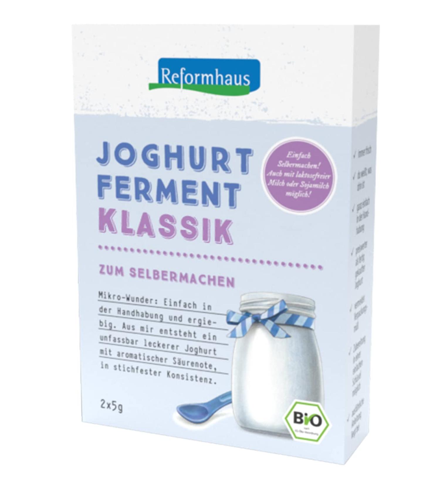 Reformhaus Yoghurt Ferment classic organic 10 g 7635
