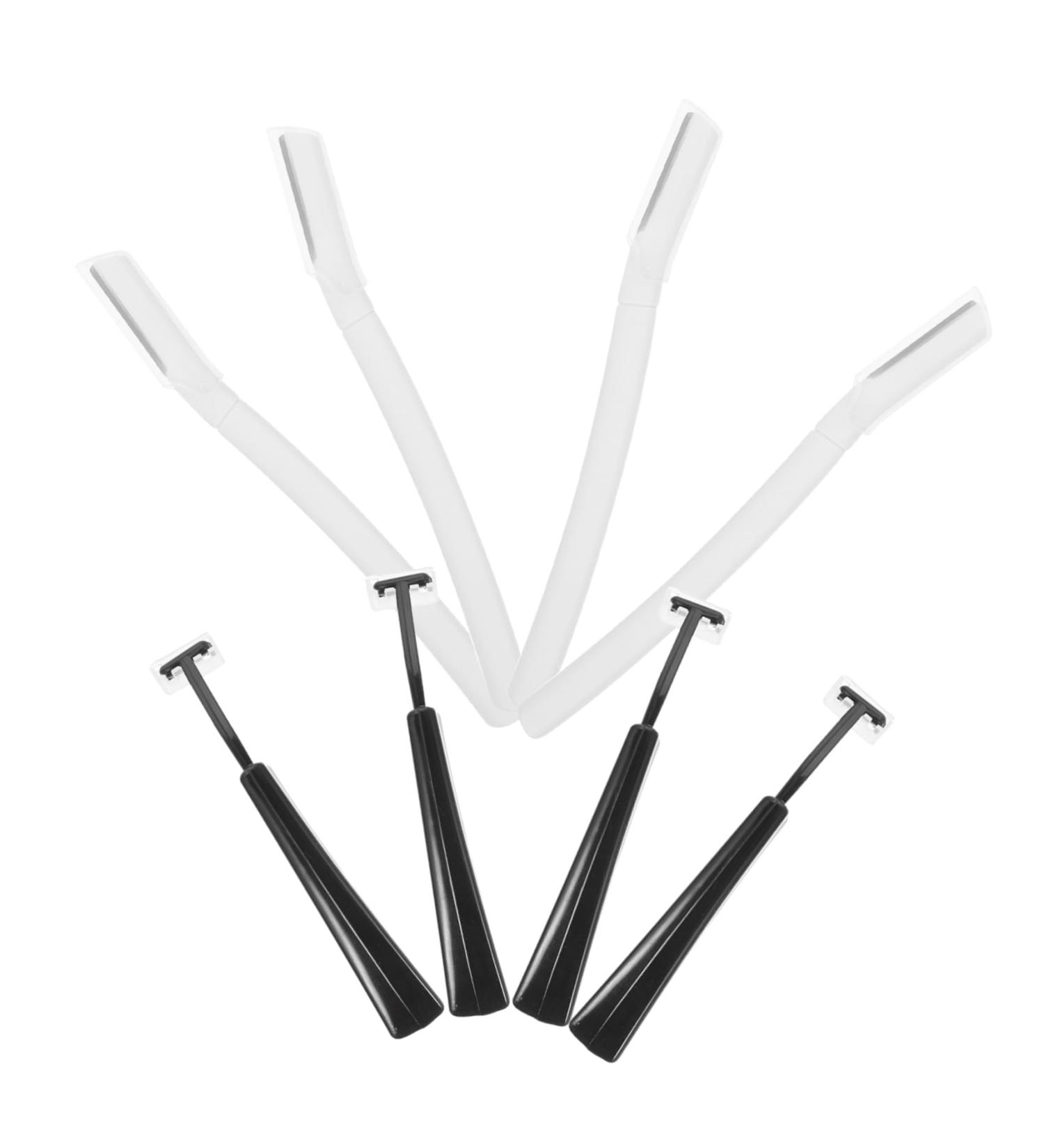 4 Sets Portable Eyebrow Trimmer & Razor Blades for Men | Face Dermaplaning Tool & Eyebrow Shaper for Women - International Shipping Available - Buy Online on GoSupps.com