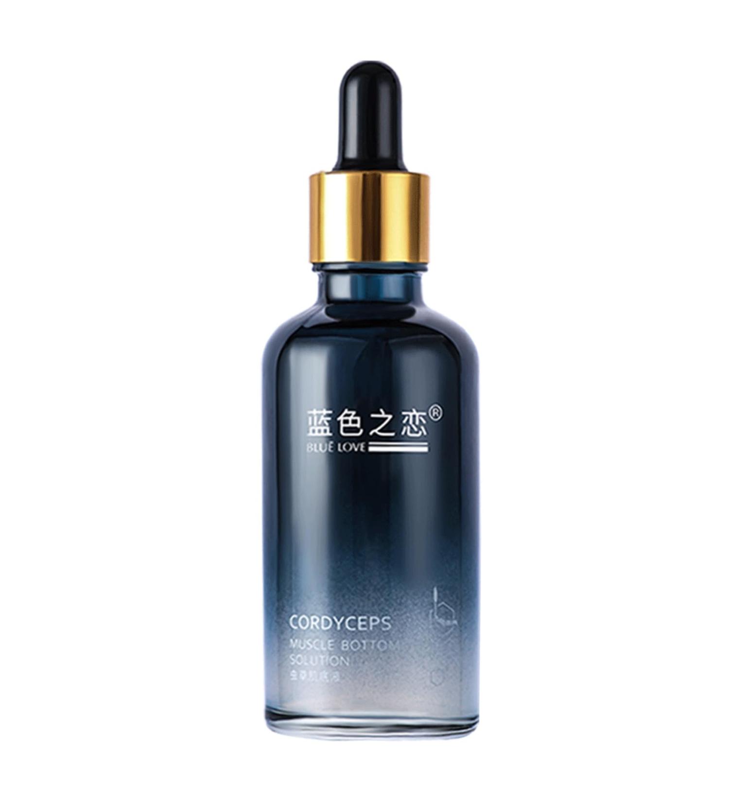 BLUE LOVE 1PC Cordyceps Facial Essence Serum - Reduces Fine Lines & Wrinkles Hydrating & Anti-Aging Formula with Natural Ingredients for All Skin Types Unscented 4.54 Fl Oz (Pack of 1) - Buy Online on GoSupps.com