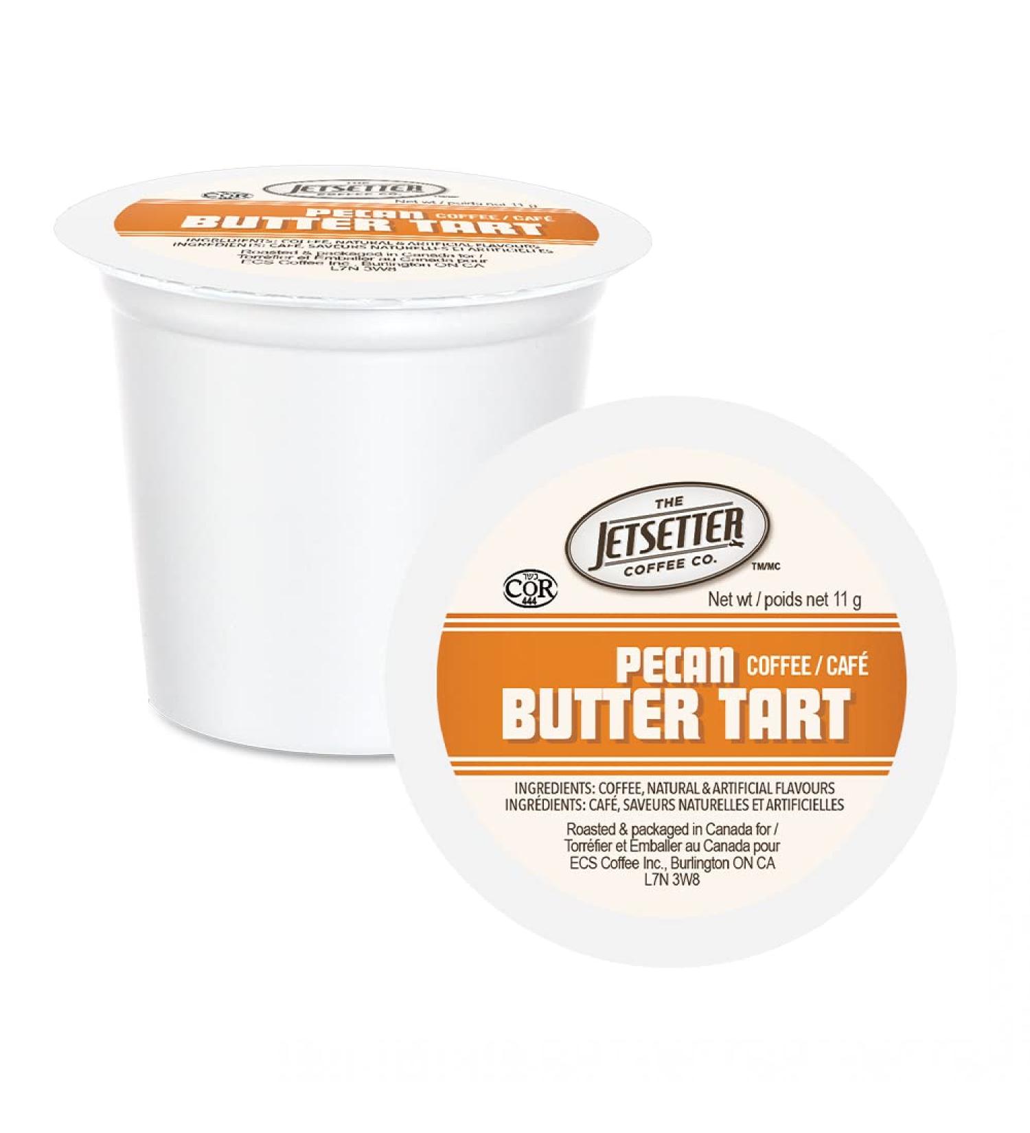 Jetsetter Pecan Butter Tart Single Serve Coffee 24 Pack Pecan Butter Tart 1 count (Pack of 24)