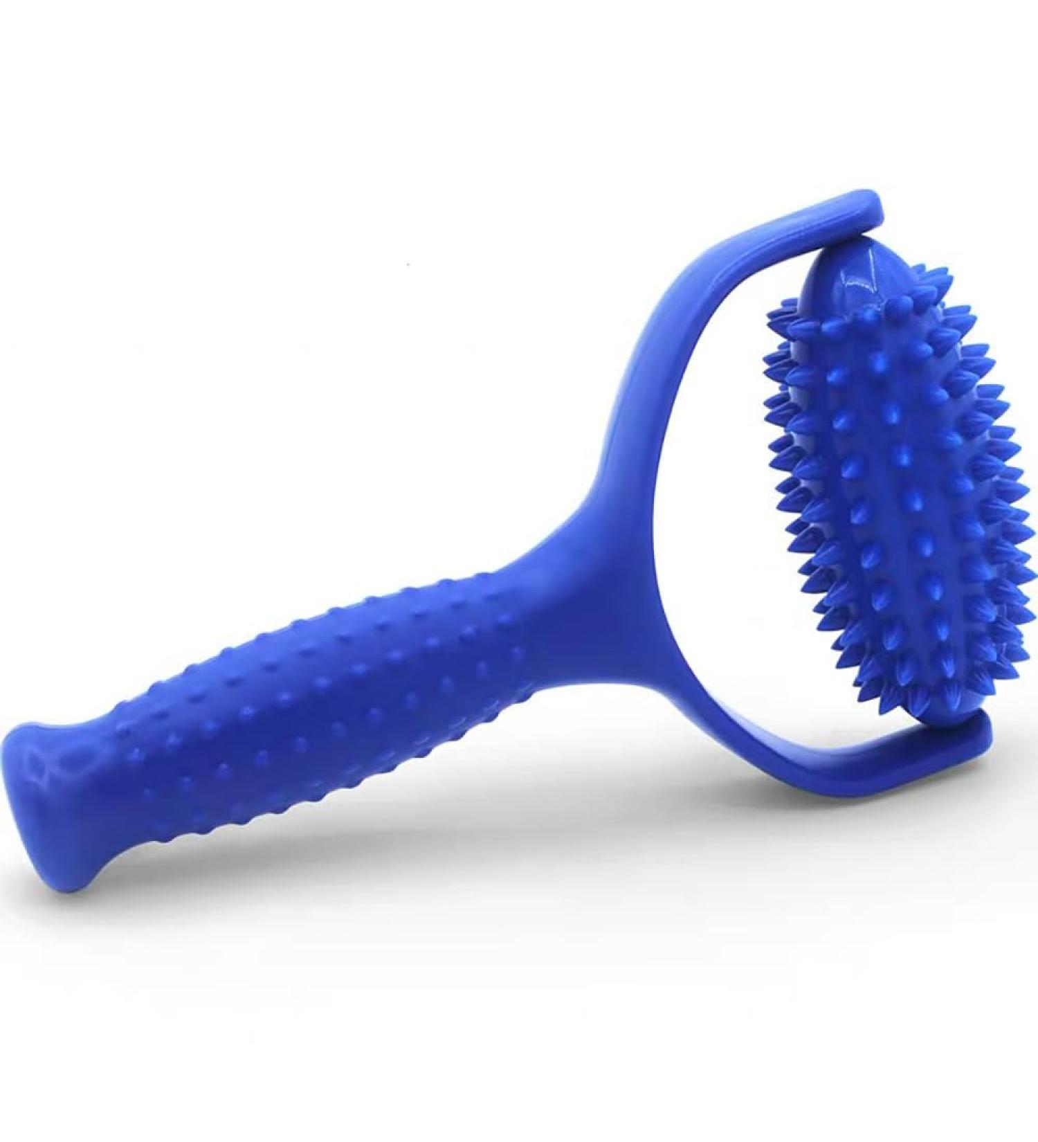 Uqmiqura Massage Balls & Scooters | Fascia Ball Roller for Back Legs Feet & Hands - Pain Relief Massager (Blue) - Buy Online on GoSupps.com