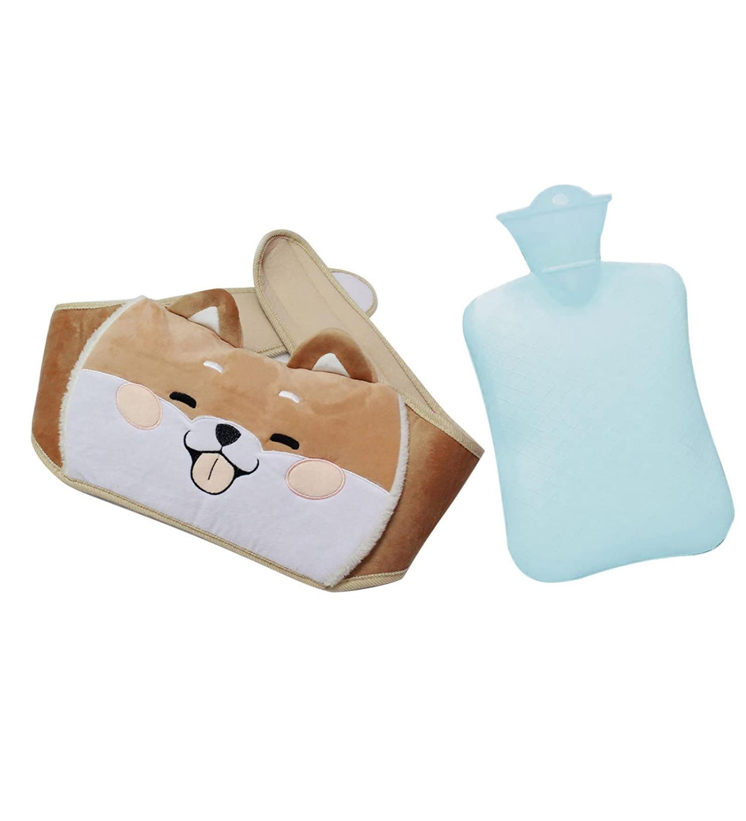 MAIES Hot Water Bottles 2-Piece Set | Hand Warmer & Heating Bag | Ideal for Comfort & Relief - Buy Online on GoSupps.com