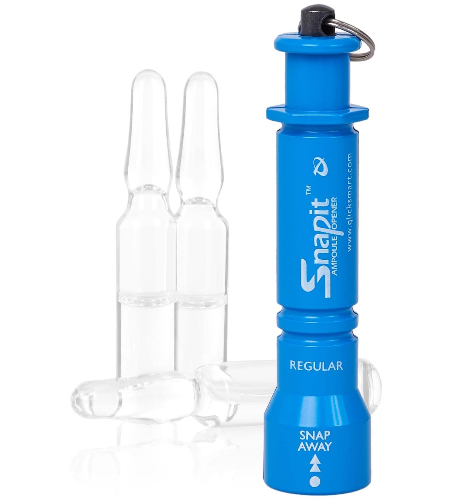 SnapIT ampoule opener for glass ampoules 1-15 ml (plastic blue)