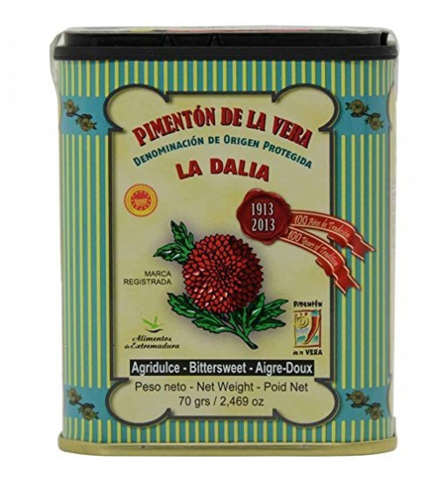 La Dalia Bittersweet Smoked Paprika from Spain, 2.5 oz
