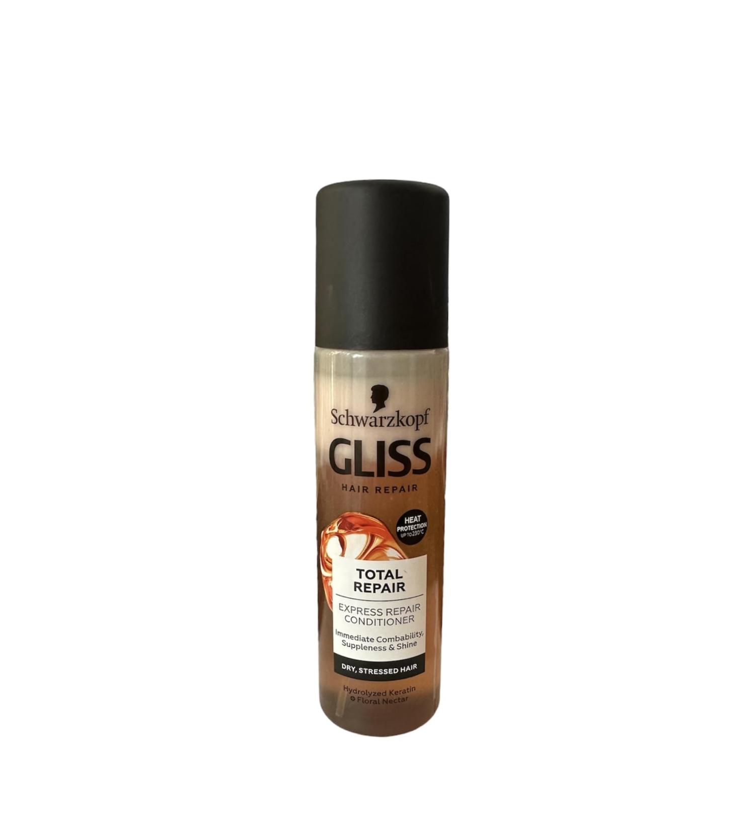 Schwarzkopf GLISS KUR Anti-Klick Spray Total Repair 200 ml - Buy Online on GoSupps.com