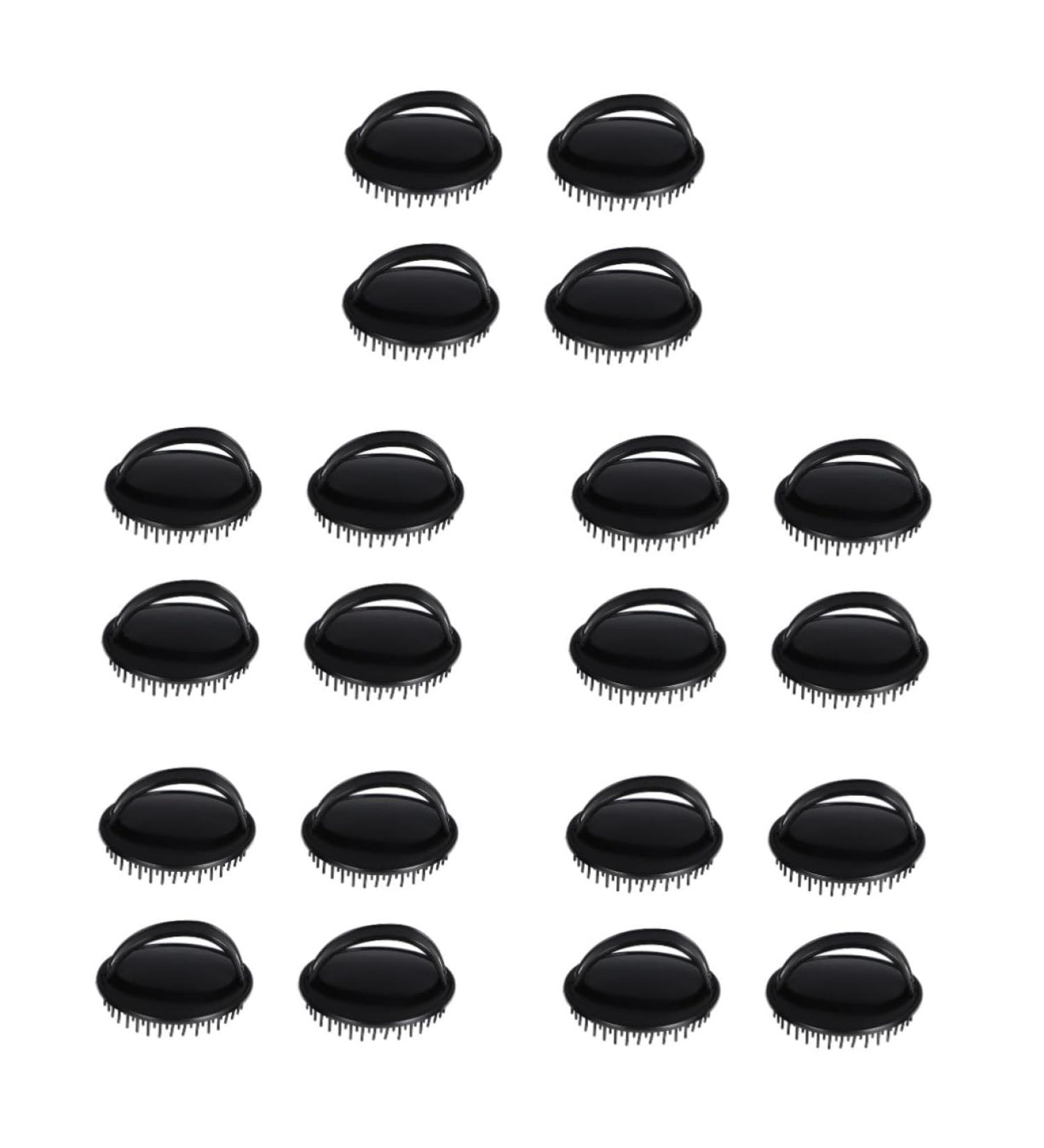 Beaupretty 20-Pack Silicone Scalp Massager & Shampoo Brush - Spa-Quality Shower Scrubber for Ultimate Hair Care - Buy Online on GoSupps.com