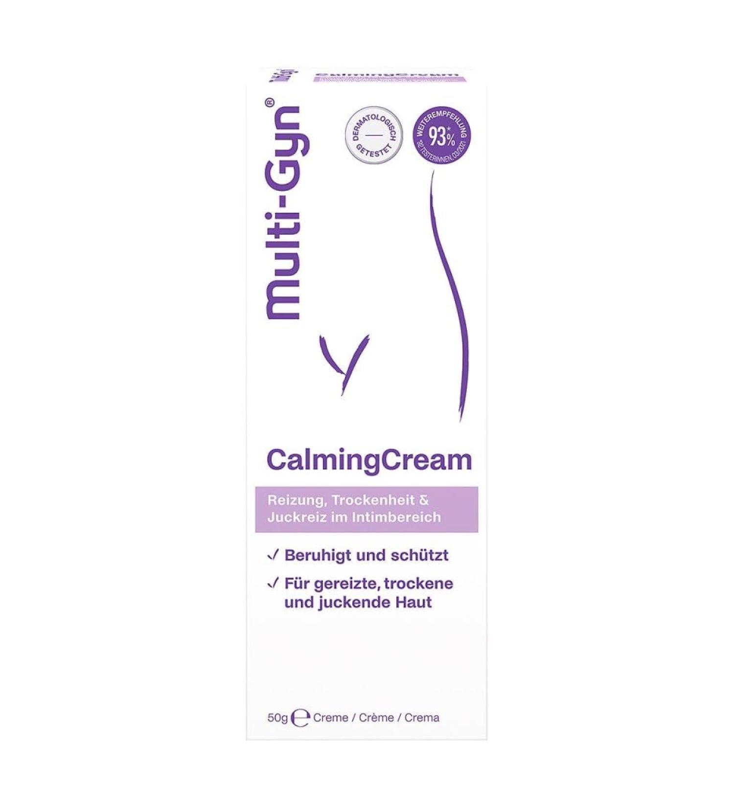 Buy Multi-Gyn Calming Cream 50g for Intimate Area Itching - Fast International Shipping - Buy Online on GoSupps.com