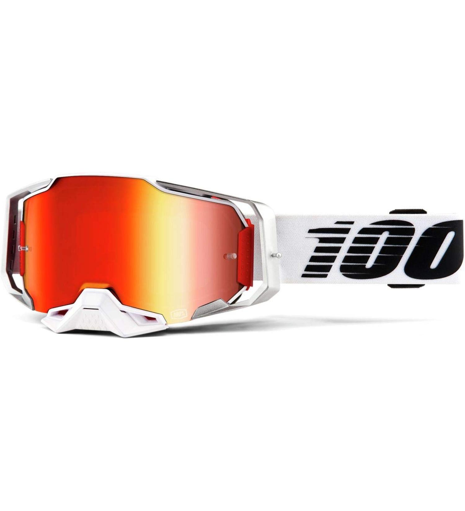 100% ARMEGA Goggle Lightsaber Red Mirror Lens Adult