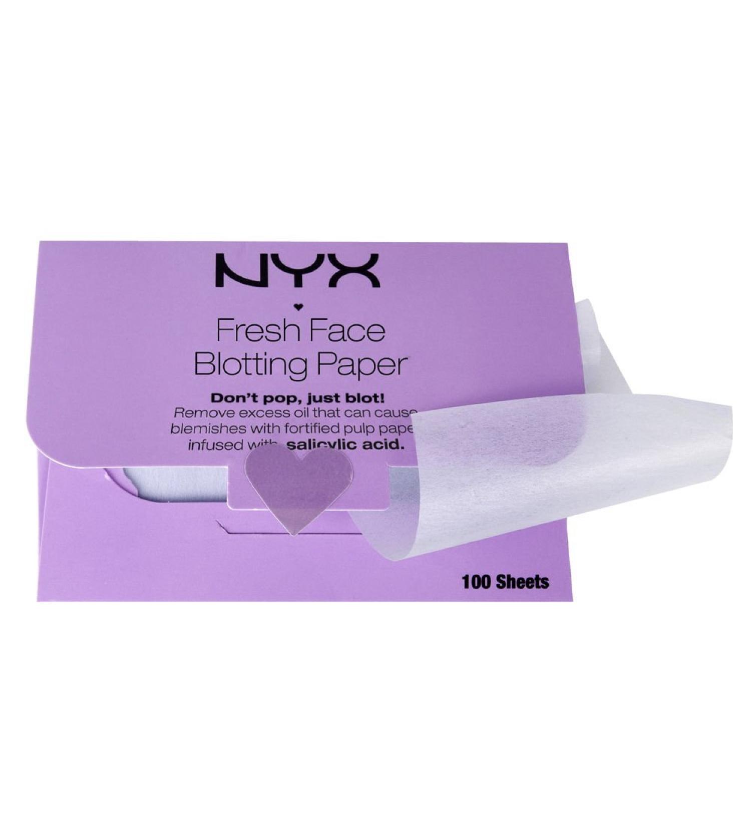 NYX Cosmetics, Fresh Face Blotting Paper 100 Sheets