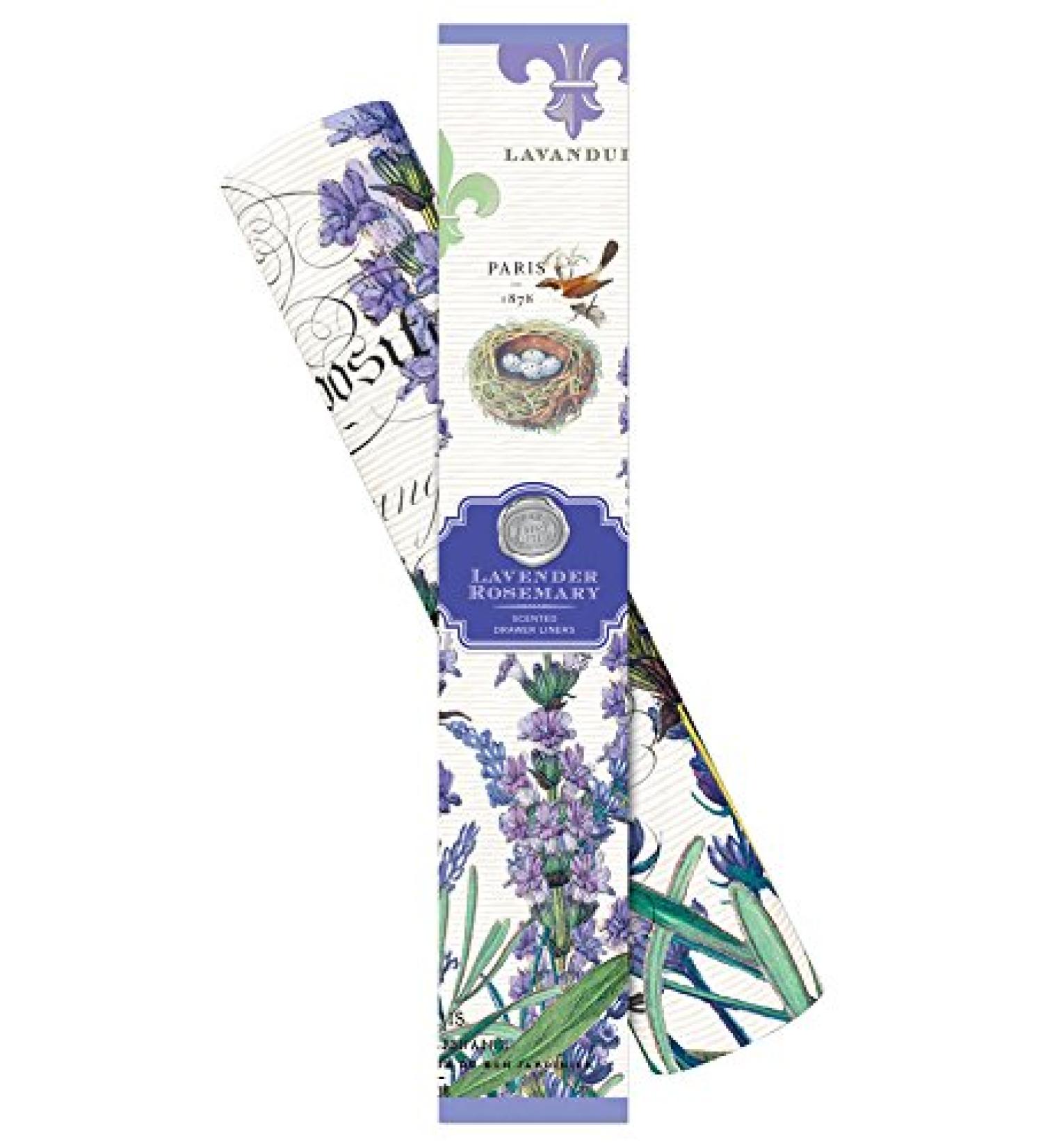 Michel Design Works Scented Drawer Liners  Lavender Rosemary