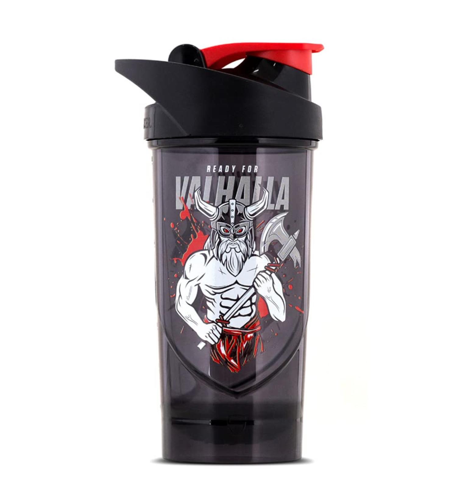 Shieldmixer Hero Pro Classic Shaker - BPA-Free Protein Shaker & Fitness Bottle - 700ml - Gym Accessories - Black - International Shipping - Buy Online on GoSupps.com